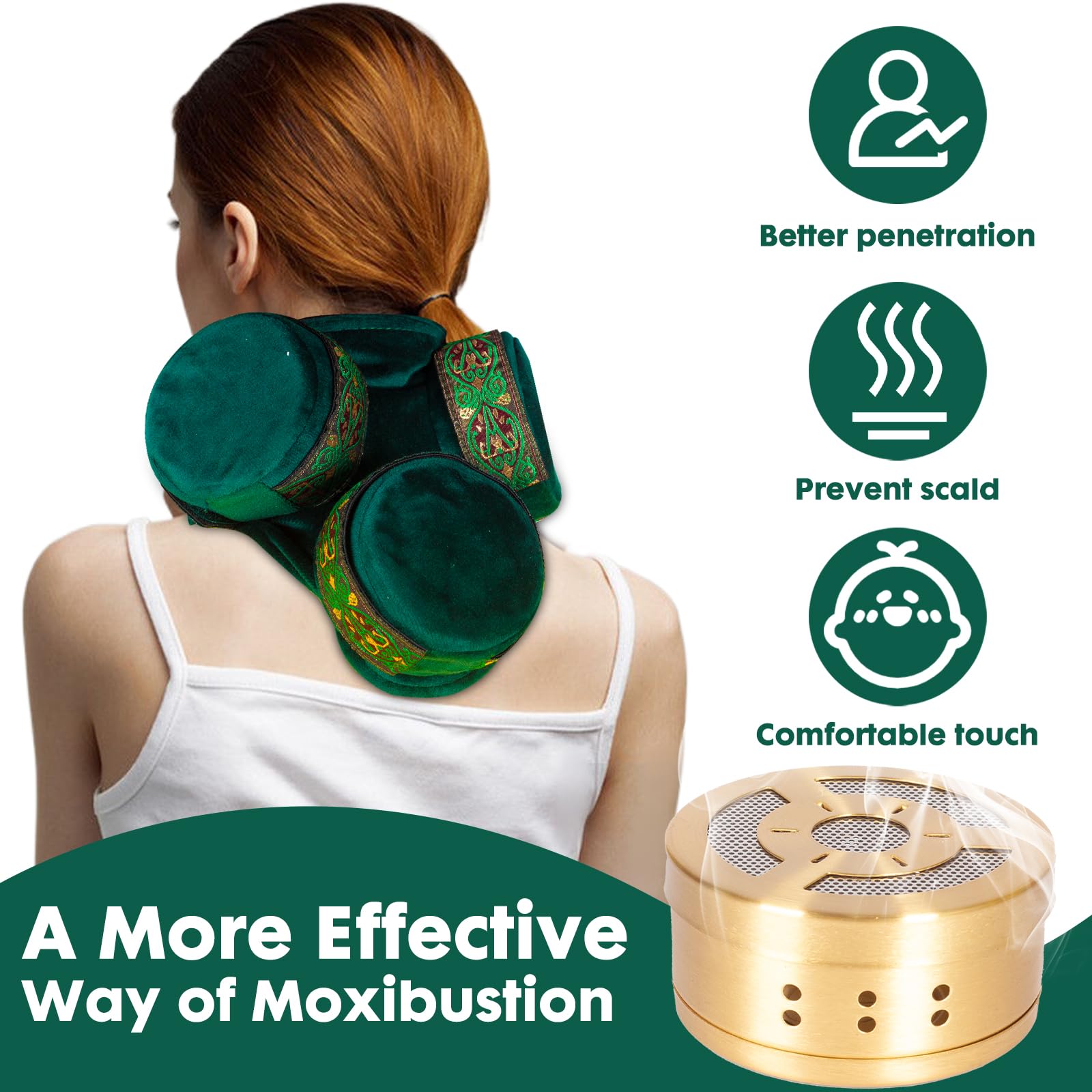 Smokeless Copper Moxa Box, Set of 3 Purifier Copper Tank Moxibustion Treatment Tool Portable Barelove buy supplements canada