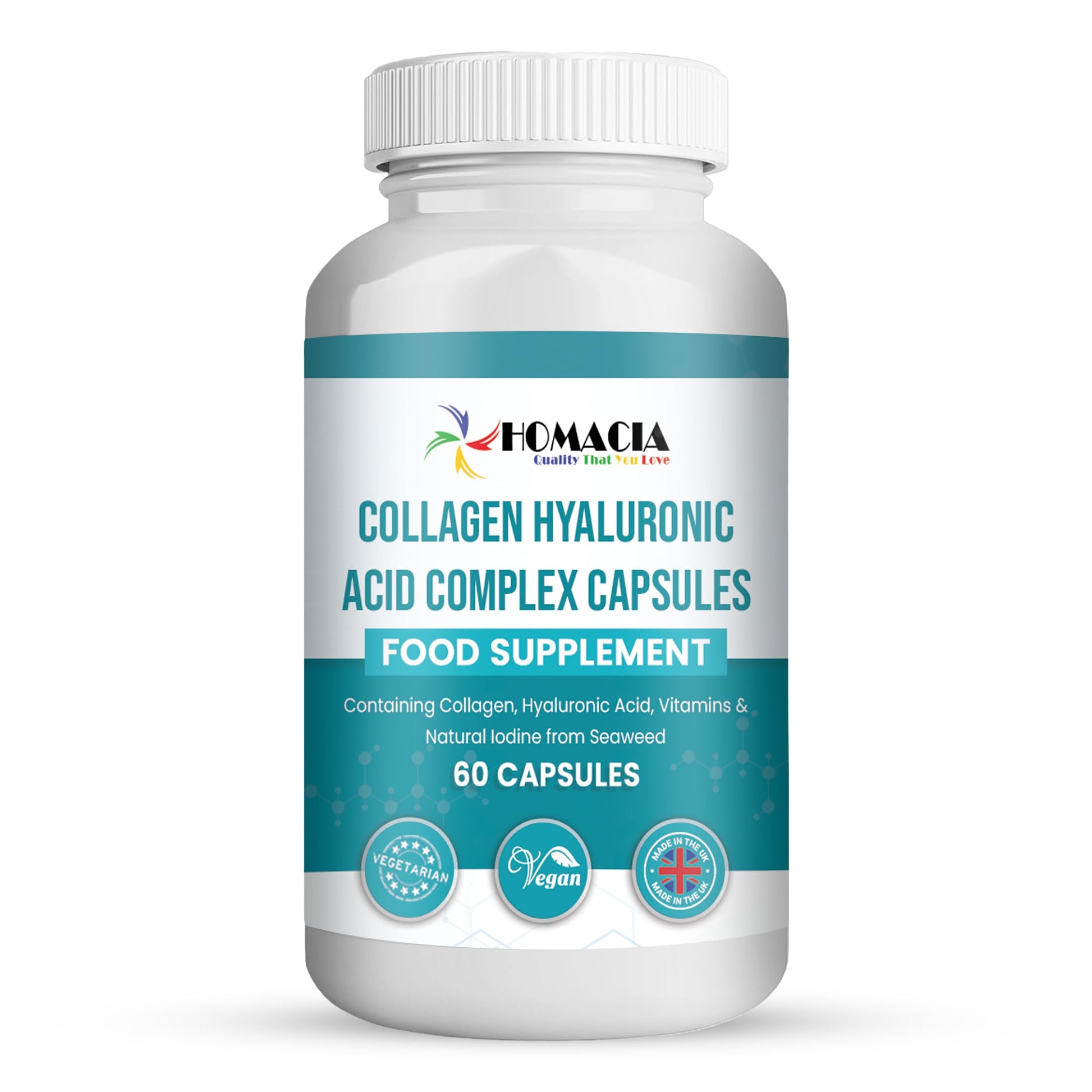 Homacia’s Collagen Capsules | Marine Collagen with Hyaluronic Acid | Pure Collagen Supplements for Women HOMACIA Quality That You love buy supplements canada