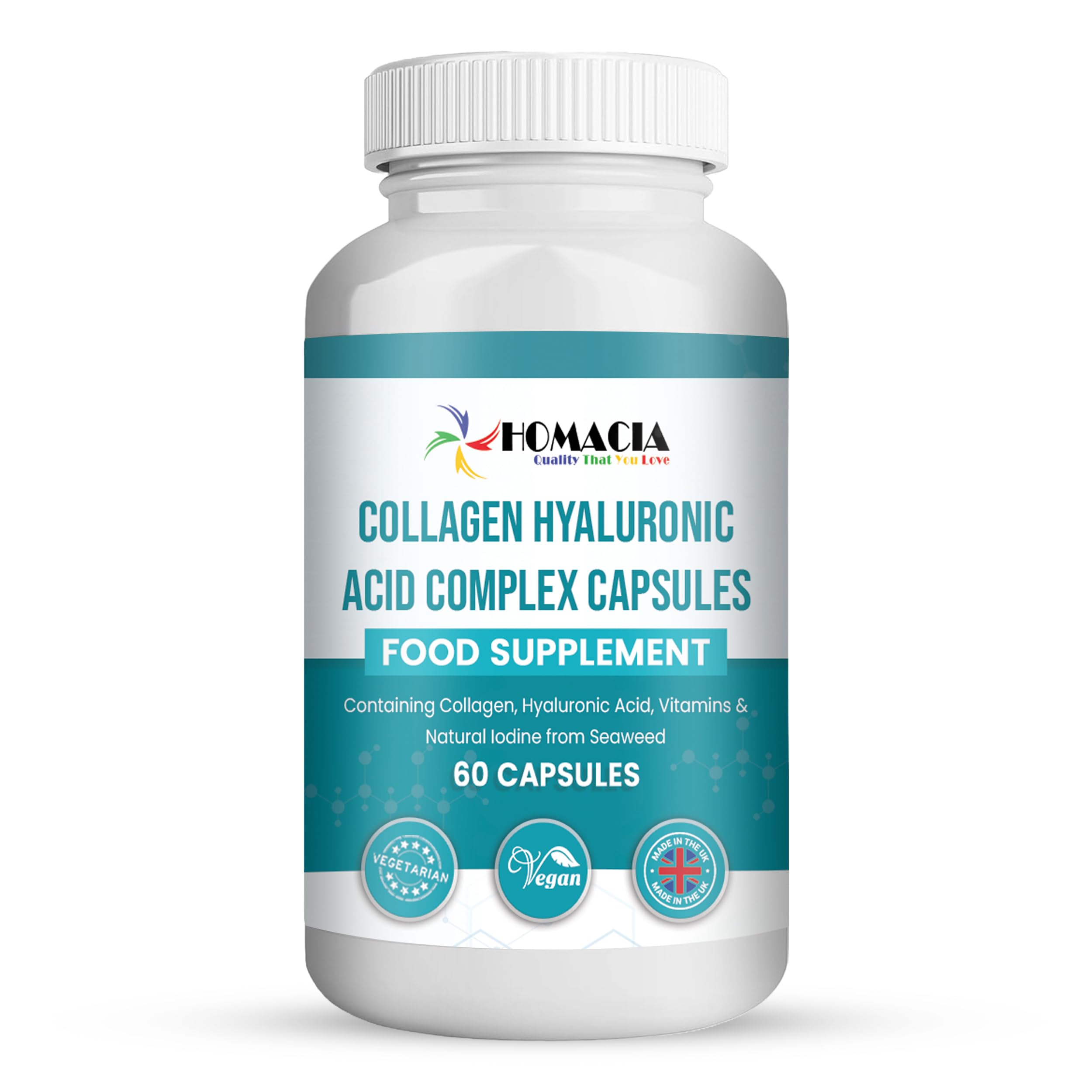 Homacia’s Collagen Capsules | Marine Collagen with Hyaluronic Acid | Pure Collagen Supplements for Women HOMACIA Quality That You love buy supplements canada
