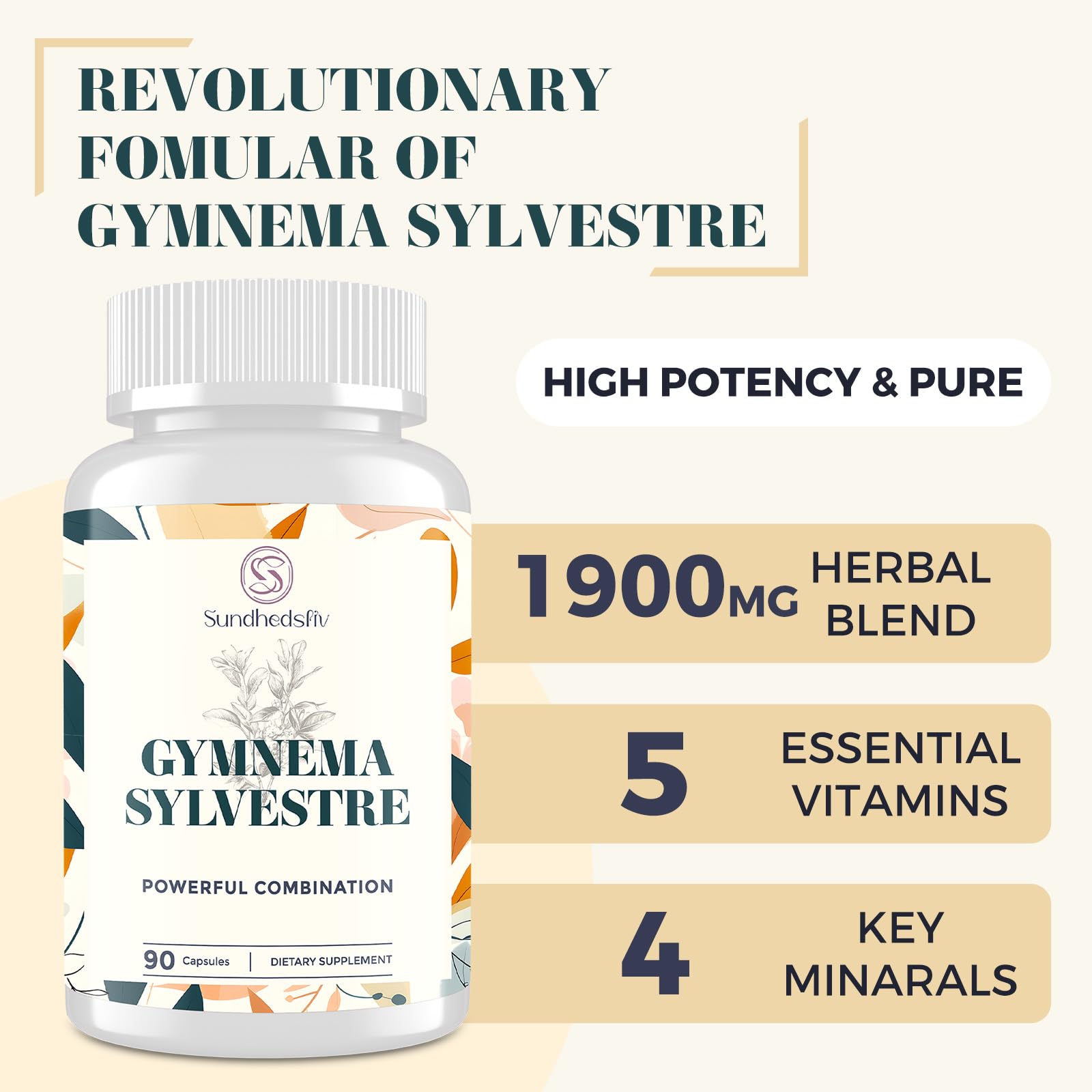 Sundhedsliv 16 in 1 Blxxd Sugr Effective Gymnema Sylvestre Supplement 2100MG | with Berberine, Cinnamon, Bitter Melon | Vitamins, Magnesium & Chromium | 90 Vegan Capsules Sundhedsliv buy supplements canada