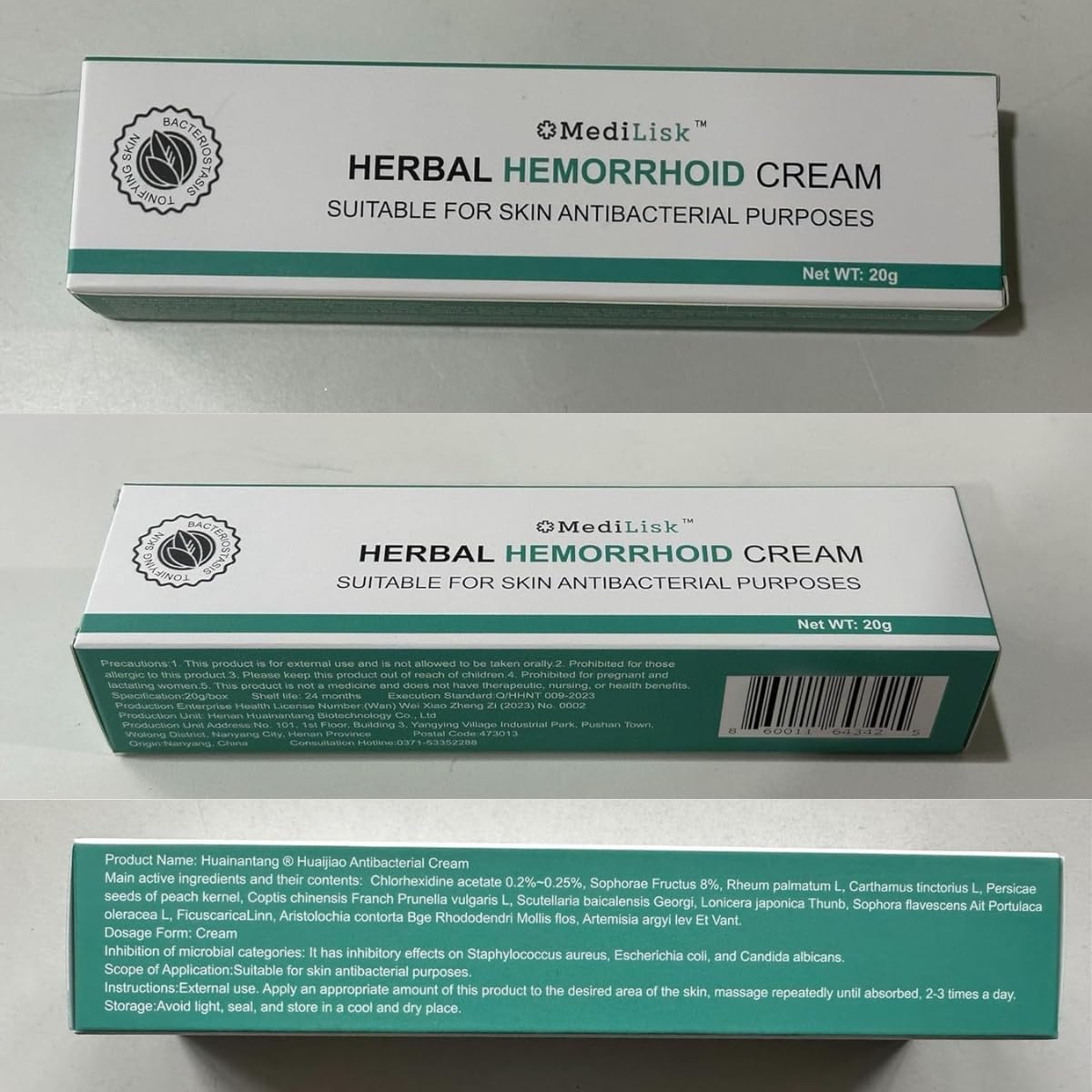MediLisk Herbal Hemorrhoid Cream – Hemorrhoid Treatment – Fast Acting Formula for Supporting with Itching & Burning – Non-Steroidal Natural Formula – 0.7 oz – Pack of 1 MediLisk buy supplements canada