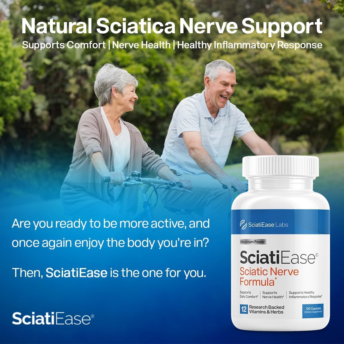 SciatiEase Sciatic Nerve Health Support Sciatic Nerve Supplement SciatiEase buy supplements canada