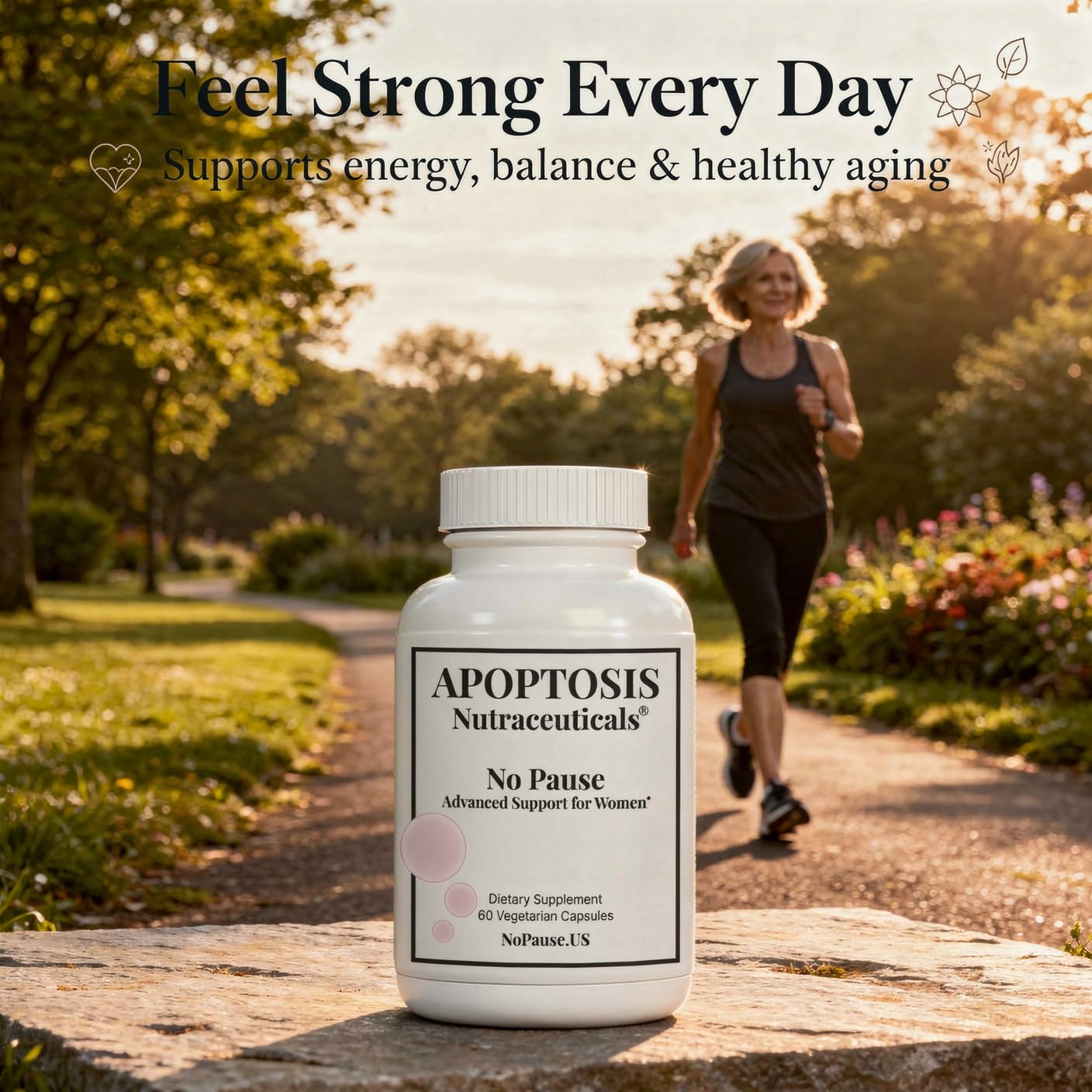 Apoptosis Menopause Supplement for Women – Supports Hot Flash Relief, Mood Balance, Energy & Vitality – with L-Arginine – 60 Capsules – Made in USA Apoptosis Nutraceuticals buy supplements canada