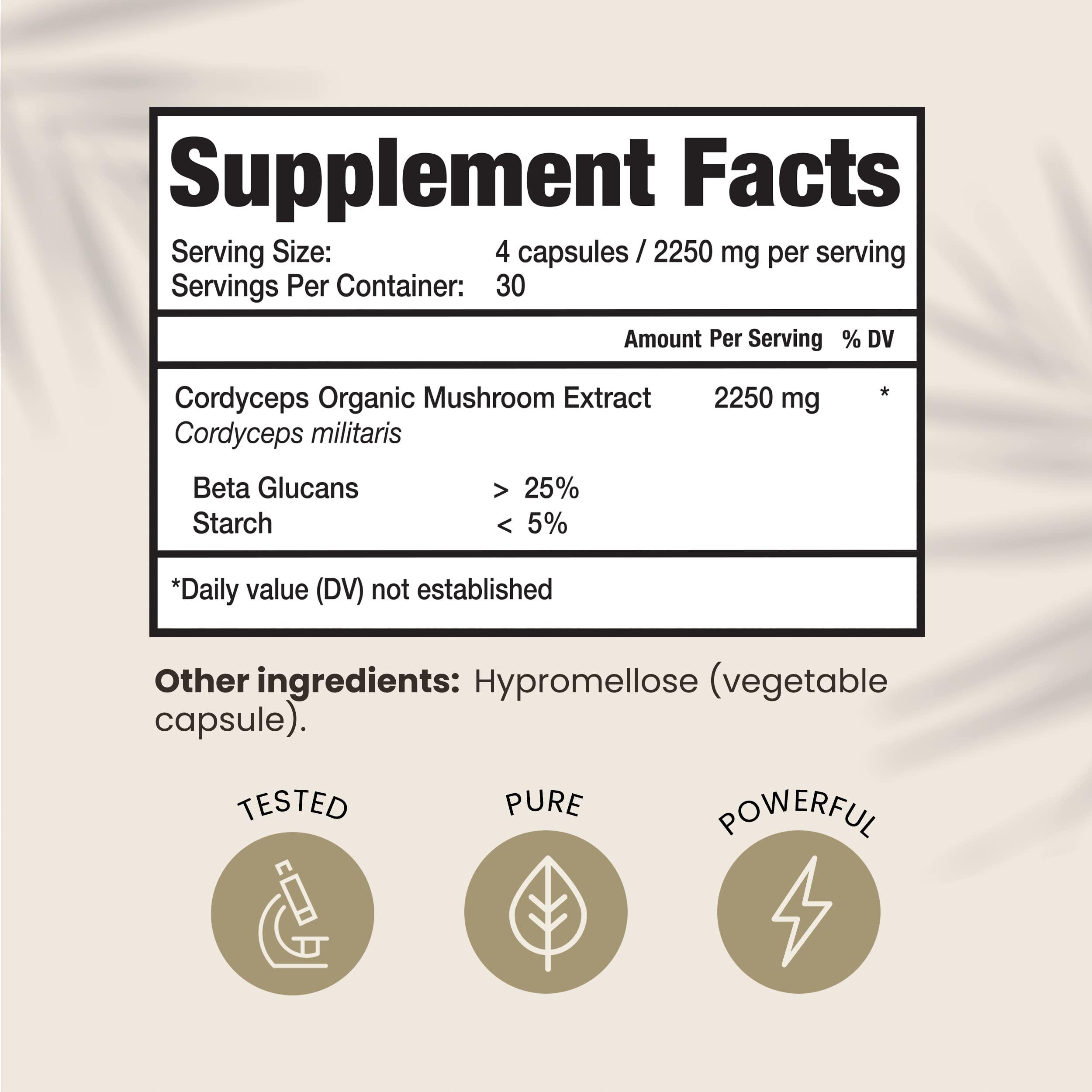 HPD Rx Premium Organic Cordyceps Mushroom Extract Performance , Pack of 2 HPD Rx buy supplements canada
