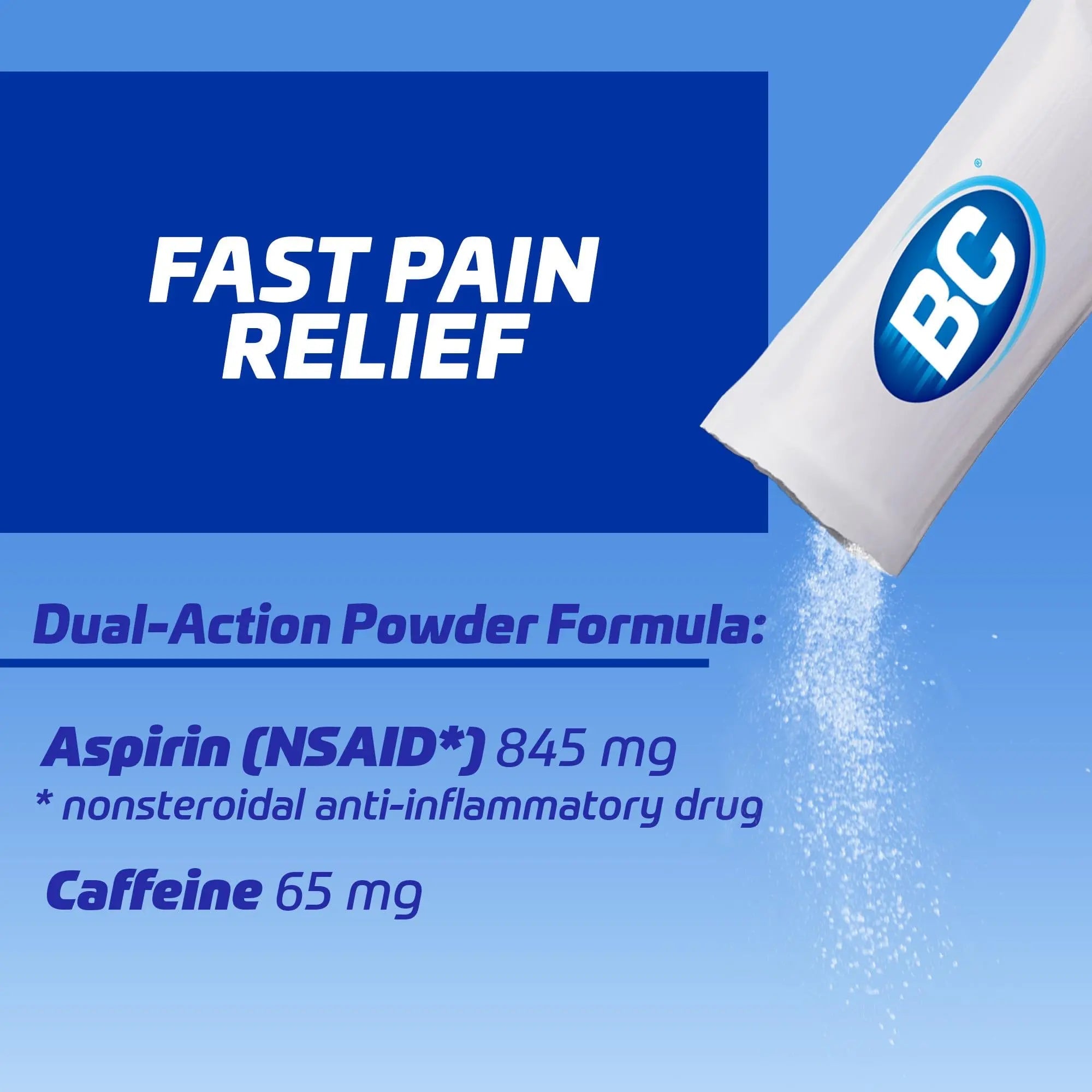 BC Powder | Fast Pain Relief | Arthritis | Aspirin (NSAID) & Caffeine | 50 Count and BC Powder | Fast Pain Relief | Aspirin (NSAID) & Caffeine | 50 Count BC buy supplements canada