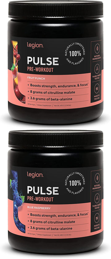 LEGION Pulse Pre Workout Supplement - All Natural Nitric Oxide Preworkout Drink to Boost LEGION buy supplements canada