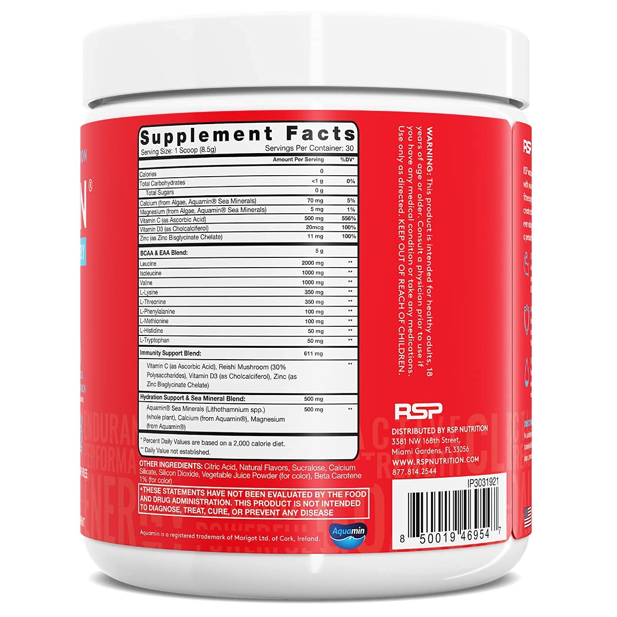 RSP NUTRITION AminoLean Pre Workout Energy (Fruit Punch 30 Servings) with AminoLean RSP NUTRITION buy supplements canada