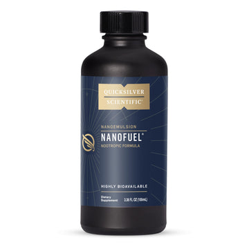 Quicksilver Scientific NanoFuel - Energy Support - Nootropic Formula Designed to Support Focus + Productivity (3.38oz / 100ml) Quicksilver Scientific buy supplements canada