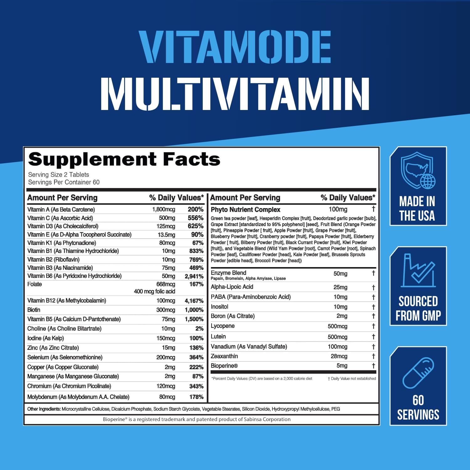 EVL Advanced Daily Multivitamin - Men's Multivitamin with Essential Minerals Phytonutrient Complex and VitaMode Active Mens Vitamins for Energy Evlution buy supplements canada