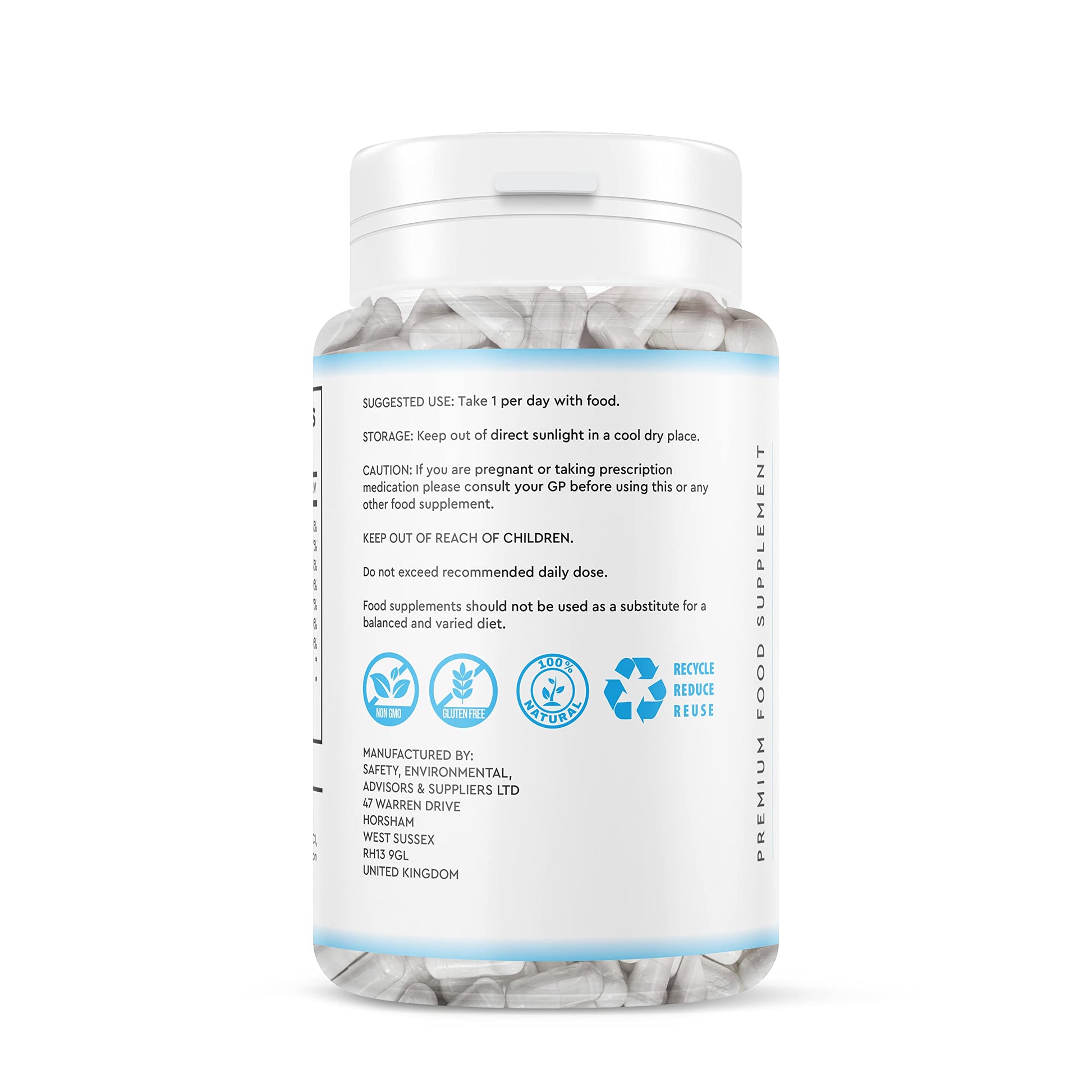 Marine Collagen Peptide Tablets 1200MG - 6 Month Supply - 180 High Strength Collagen Tablets My Store buy supplements canada