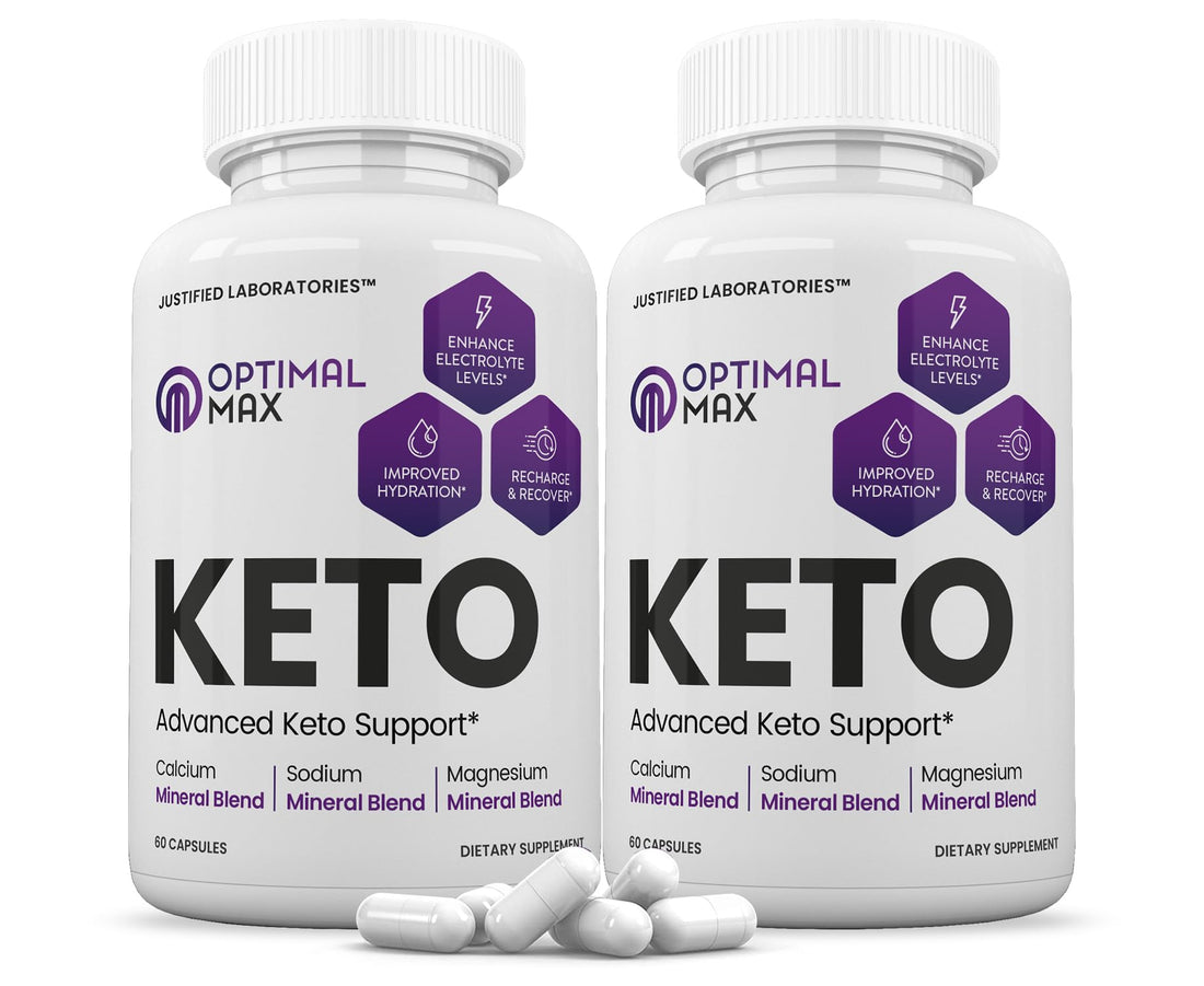(2 Pack) Optimal Max Keto Pills 1275MG New & Improved Formula Contains Apple Cider Justified Laboratories buy supplements canada