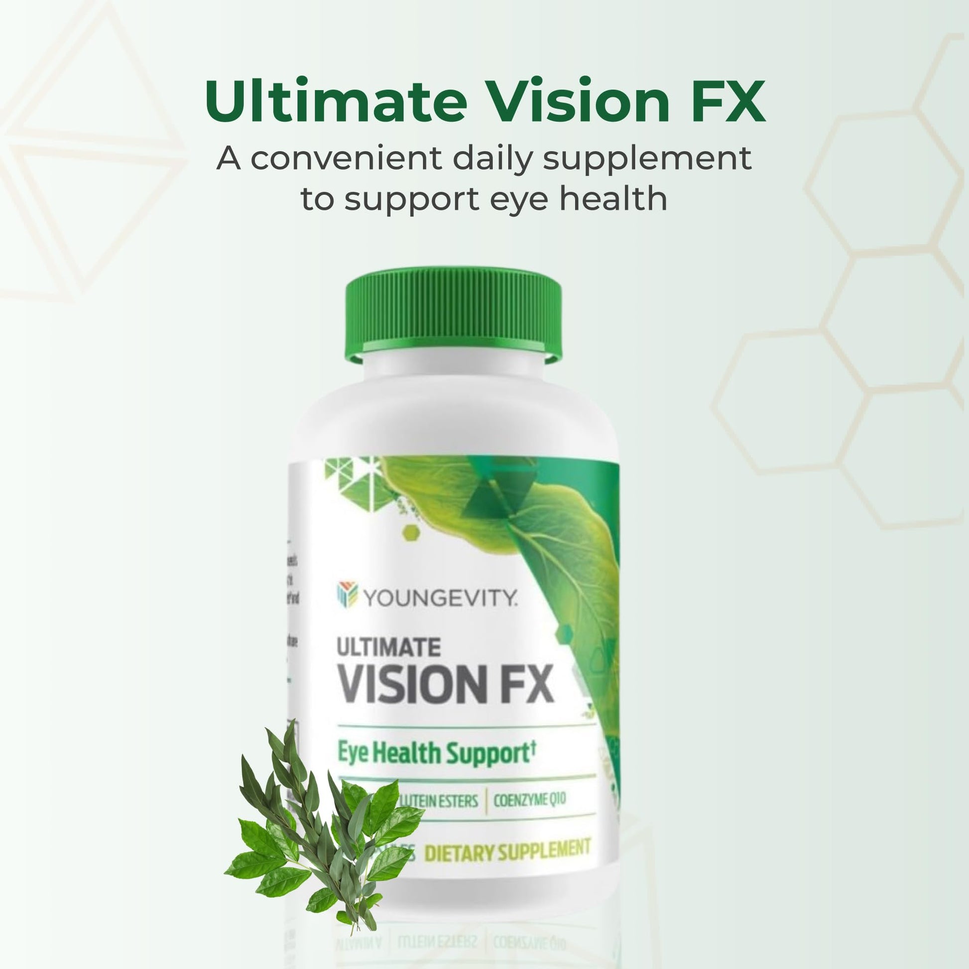 Youngevity Ultimate Vision FX™ - Eye Vitamin & Mineral Supplement Blend - Lutein, CoQ10, Vitamins A, C, E, Zinc, Chromium, Selenium for Eye Health (60 Capsules) Youngevity buy supplements canada