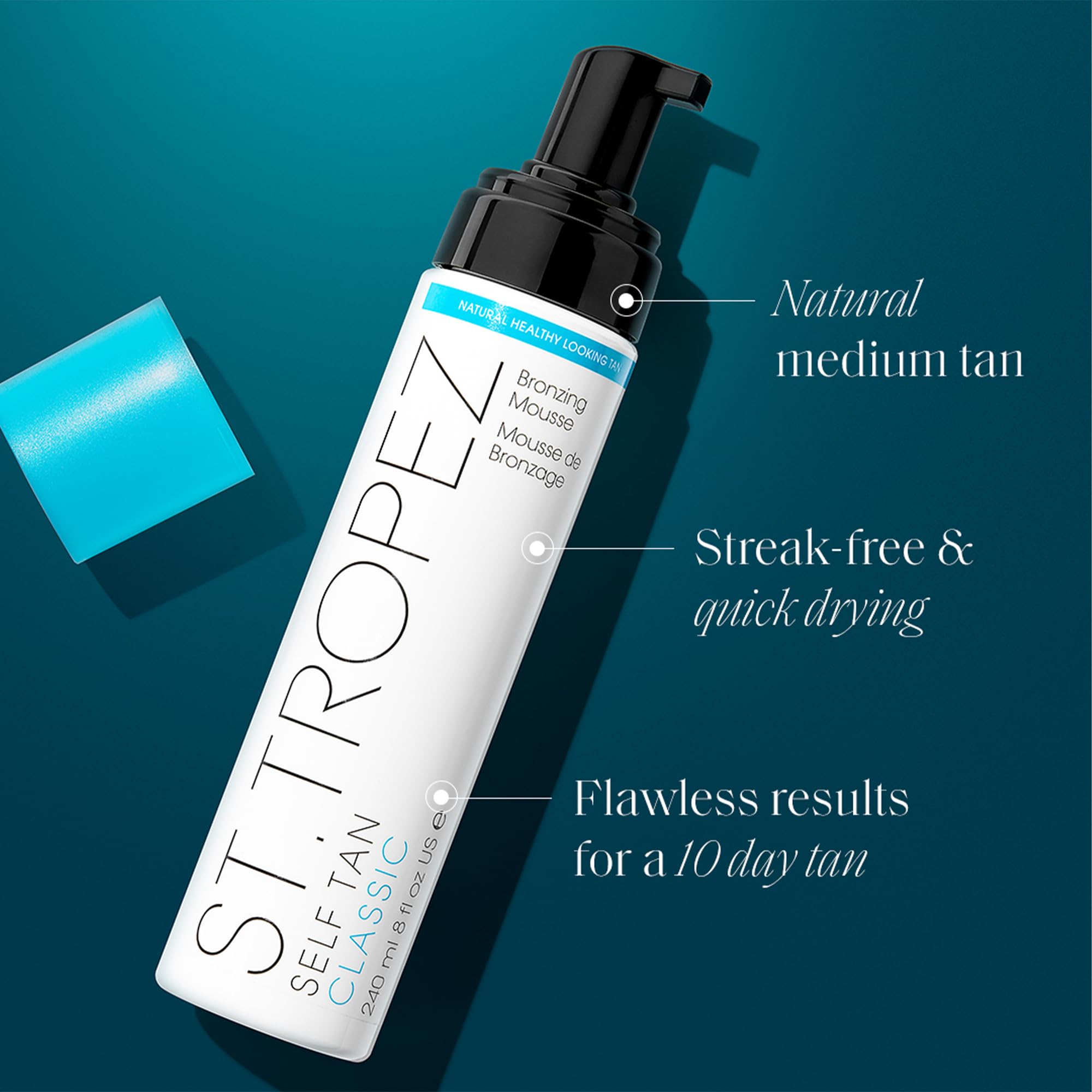 St.Tropez Classic Bronzing Self Tan Mousse for Streak-Free, Golden Tinted, Natural-Looking Tan, 8 Fl Oz St.Tropez buy supplements canada