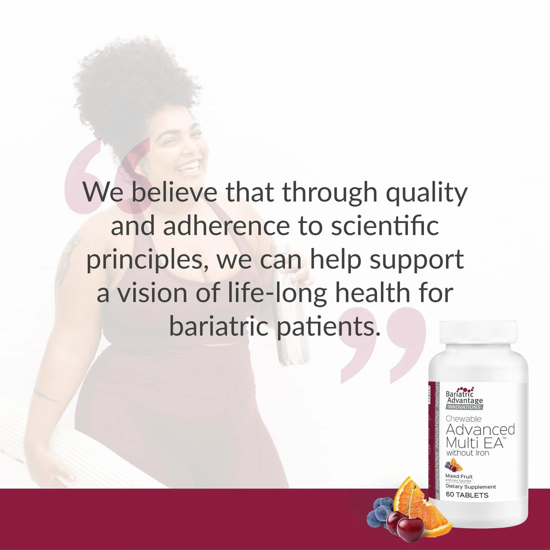 Bariatric Advantage Chewable Advanced Multi EA Without Iron - High Potency Daily Multivitamin - for Bariatric Surgery Patients Including Bariatric Advantage buy supplements canada