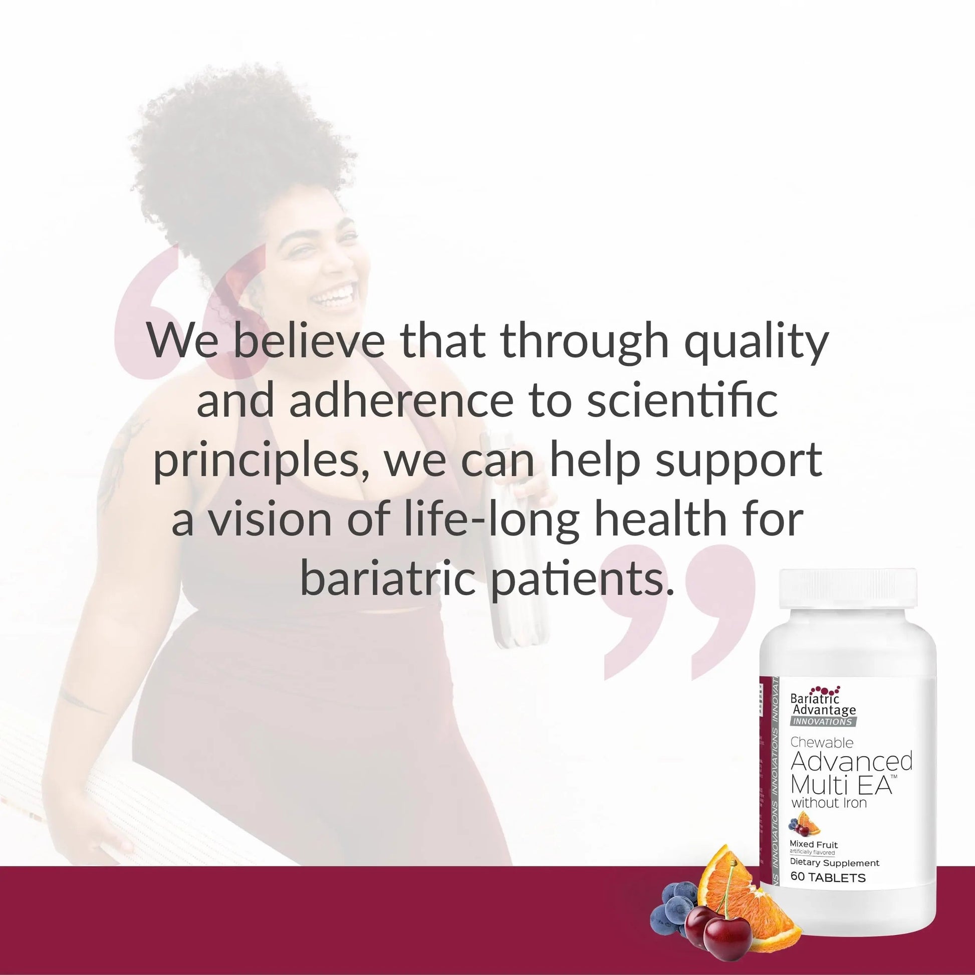 Bariatric Advantage Chewable Advanced Multi EA Without Iron - High Potency Daily Multivitamin - for Bariatric Surgery Patients Including Bariatric Advantage buy supplements canada