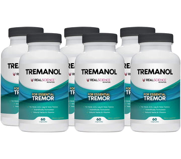 Tremanol Natural Aid Herbal Supplement – Includes Vitamin B2 & B12, Passionflower & Skullcap – 60 Caps (Pack of 6) – Made in USA Tremanol buy supplements canada
