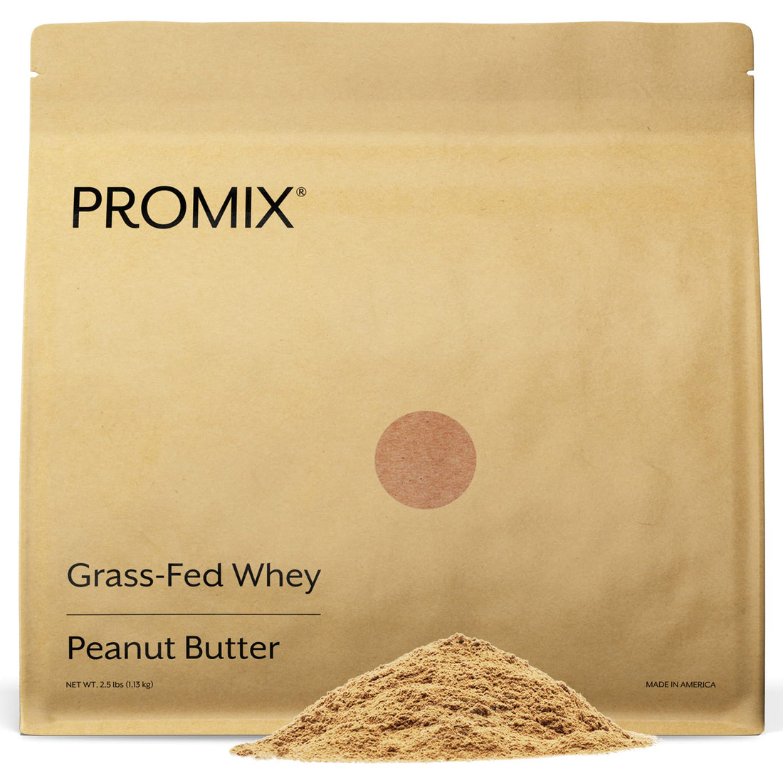 Promix Whey Protein Powder, Peanut Butter - 2.5lb Bulk - Grass-Fed & 100% All Natural ProMix Nutrition buy supplements canada