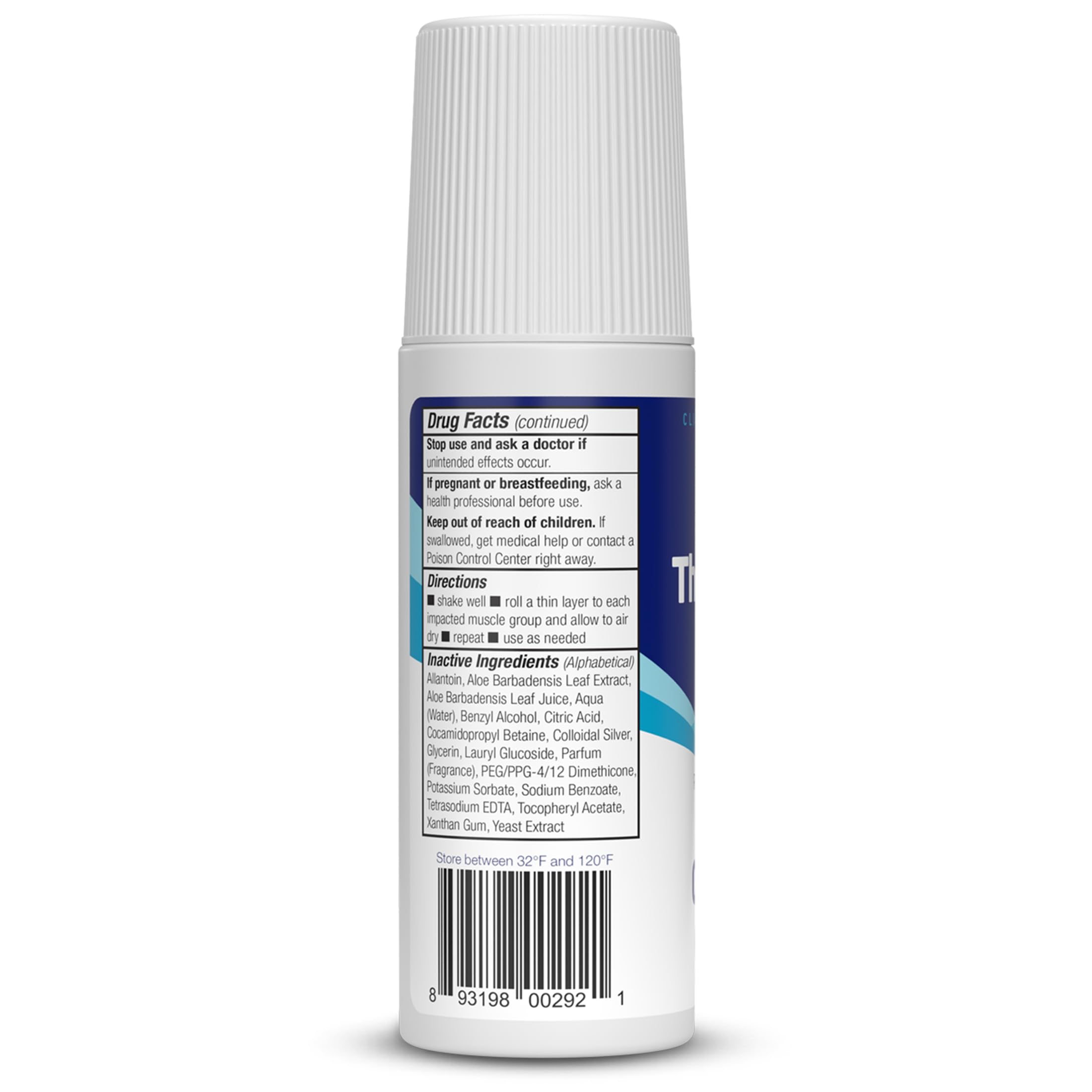 Theraworx Relief for Foot Cramps, Fast-Acting Foot Cramp Relief Roll-On - 2.5 Oz - 1 Count Theraworx buy supplements canada