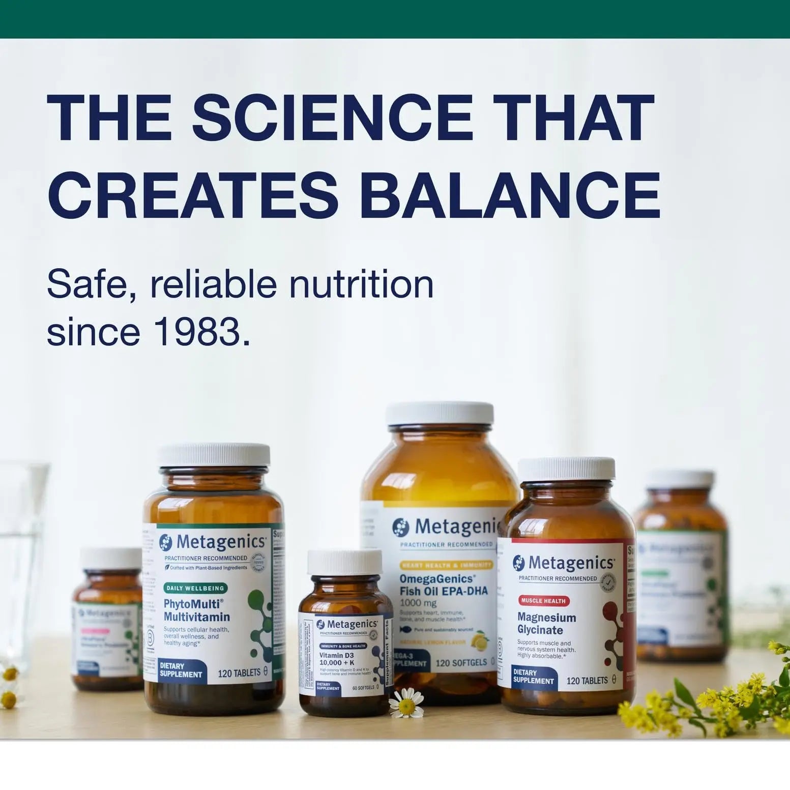 Metagenics Wellness Essentials Daily Packs - Multivitamin & Omega-3 Packets with Vitamins A, C, D, E & B - Supports Heart, Brain, Immune & Bone Health Metagenics buy supplements canada