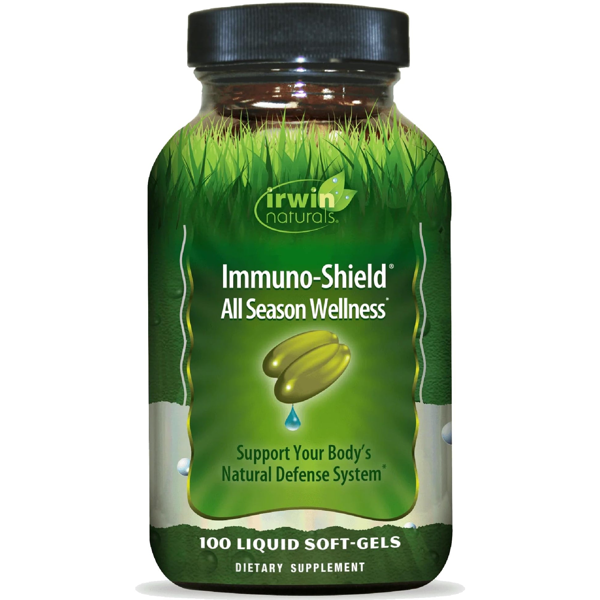 Irwin Naturals Immuno-Shield All Season Wellness - Promote Body's Natural Defense System - Powerful Antioxidants and Immune Support Supplement for Men and Women - 100 Liquid Soft-Gels Irwin Naturals buy supplements canada