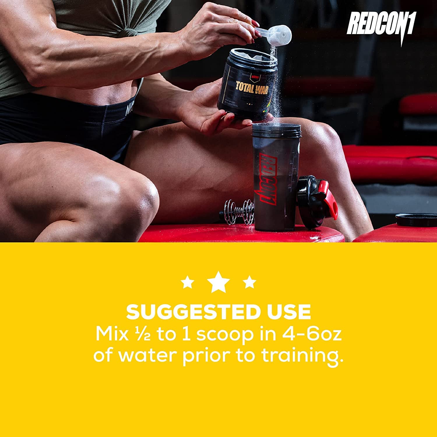 REDCON1 Total War Preworkout (Tiger's Blood) & Big Noise Non-Stim Preworkout Powder REDCON1 buy supplements canada