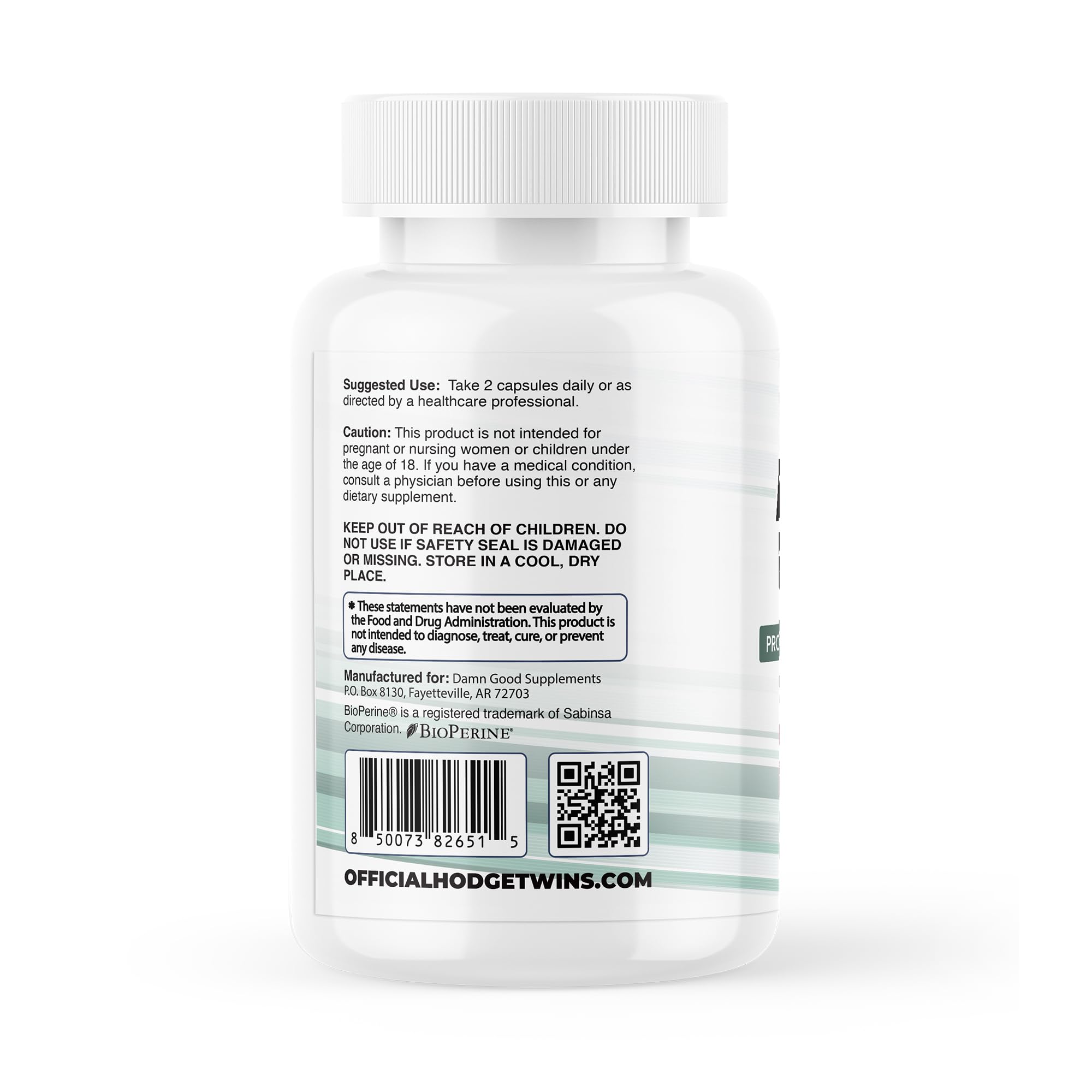 DAMN GOOD The Hodge Twins Prostate Guard - 90 Capsules Guard Vitality Complex – Comfort Blend for Nighttime Routine, Restful Rhythm - Men's Supplements for Health Supports Relaxation DAMN GOOD buy supplements canada