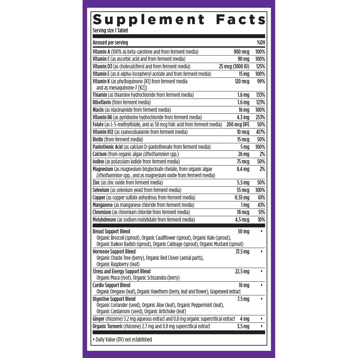 New Chapter Women's Multivitamin 40 Plus for Energy, Healthy Aging + Immune Support with 20+ Nutrients New Chapter buy supplements canada