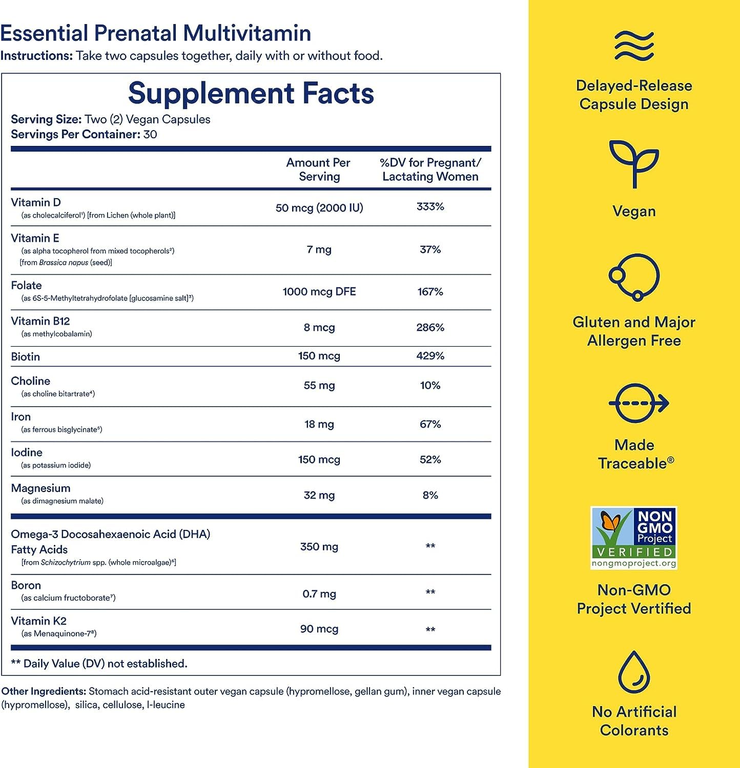 Ritual Prenatal Multivitamin and Gut Duo Supplements with Prenatal Vitamins and Synbiotic+: 3-in-1 Probiotic, Prebiotic, Postbiotic, Supports Pregnancy, and Gut Health, 30 Day Supply Ritual buy supplements canada