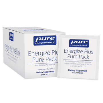 Pure Encapsulations Energize Plus Pure Pack | Supplement to Support Energy Production and Nutrient Metabolism* | 30 Packets Pure Encapsulations buy supplements canada
