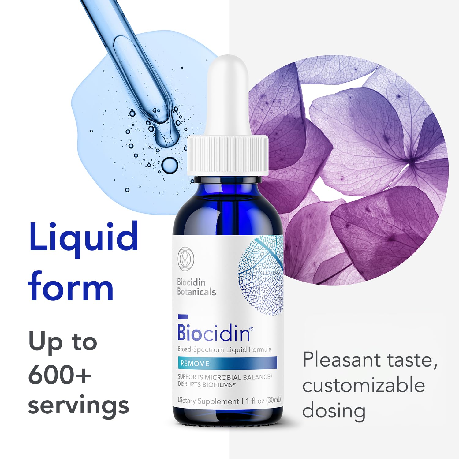 Biocidin Liquid Formula - Biofilm Buster & Broad-Spectrum Botanicals for Gut Detox Cleanse Support - Promotes Microbial Balance, Gut Health & Clearance of Unwanted Microbes (1 Oz) Bio-Botanical Research buy supplements canada