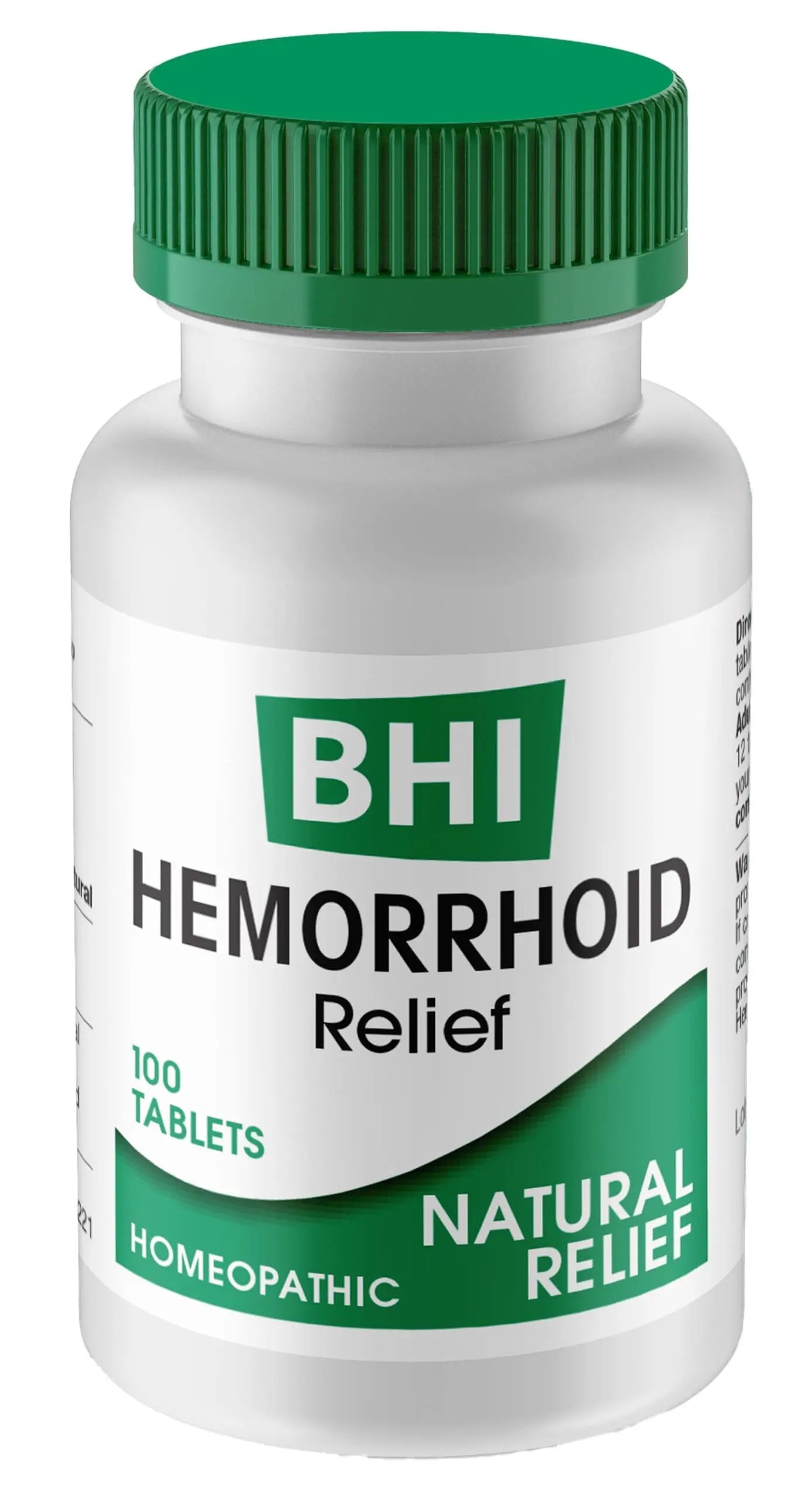MediNatura BHI Hemorrhoid Relief - Natural Hemorrhoid Treatment for Relieving Rectal Itching - Daily Support - Chewable & Easy-to-Use Tablets - Plant-Based - 100 Count MediNatura buy supplements canada