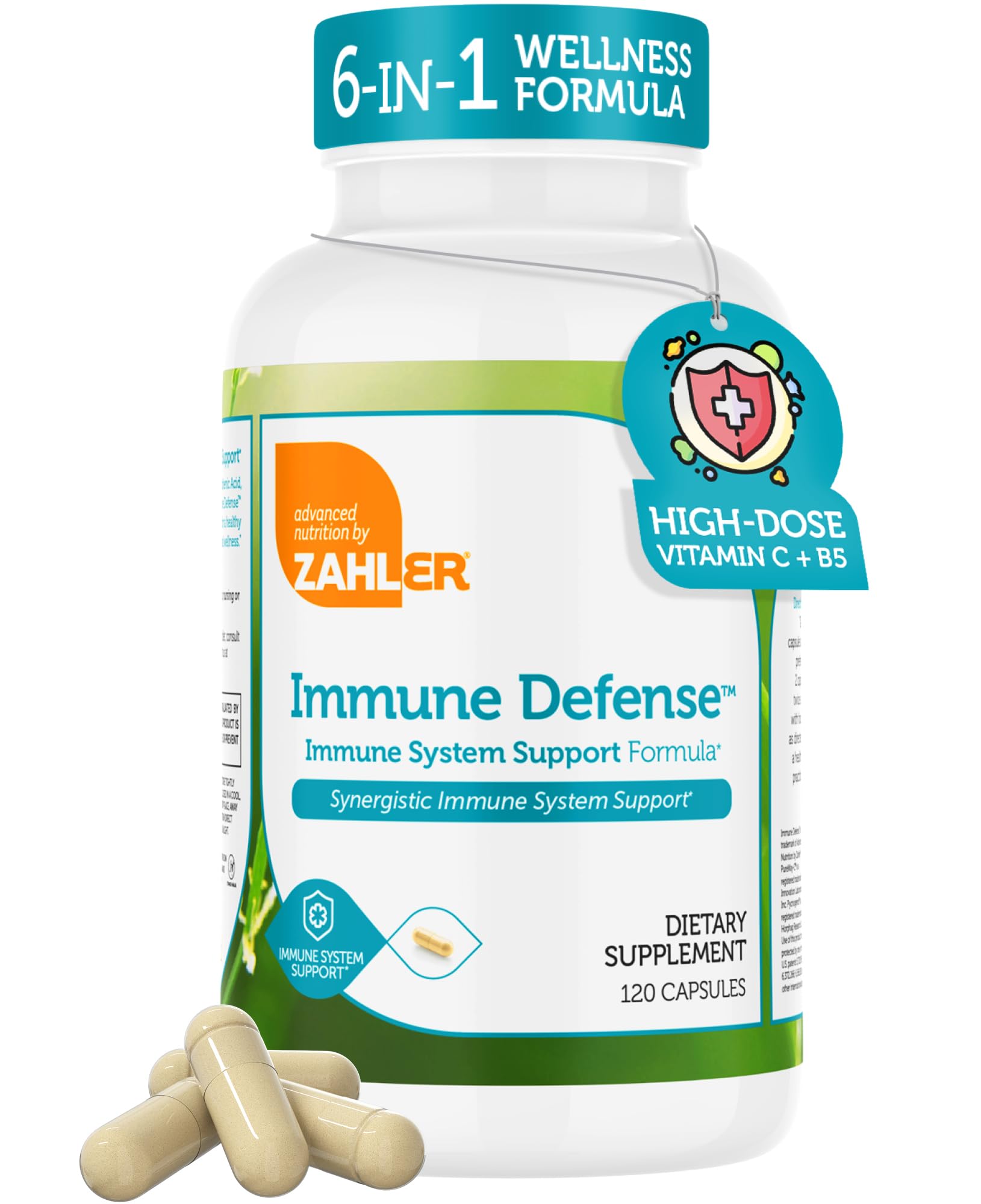 Zahler Immune Defense, Immune System Support, Certified Kosher, 120 Capsules Zahler buy supplements canada