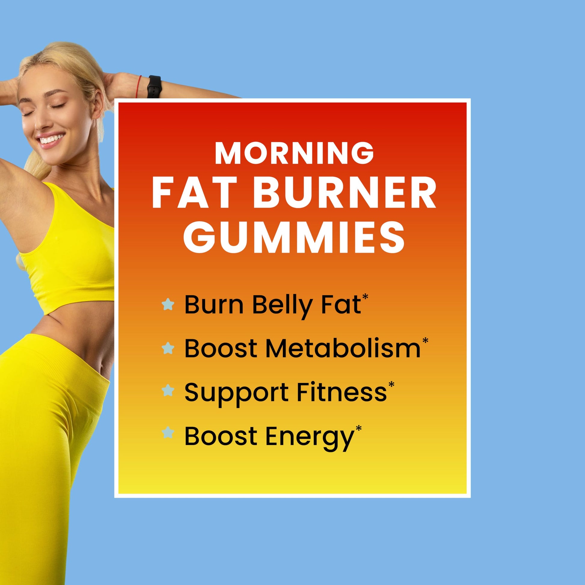 Morning Fat Burner Gummies for Weight Loss for Women & Men | Thermogenic Belly Nobi Nutrition buy supplements canada