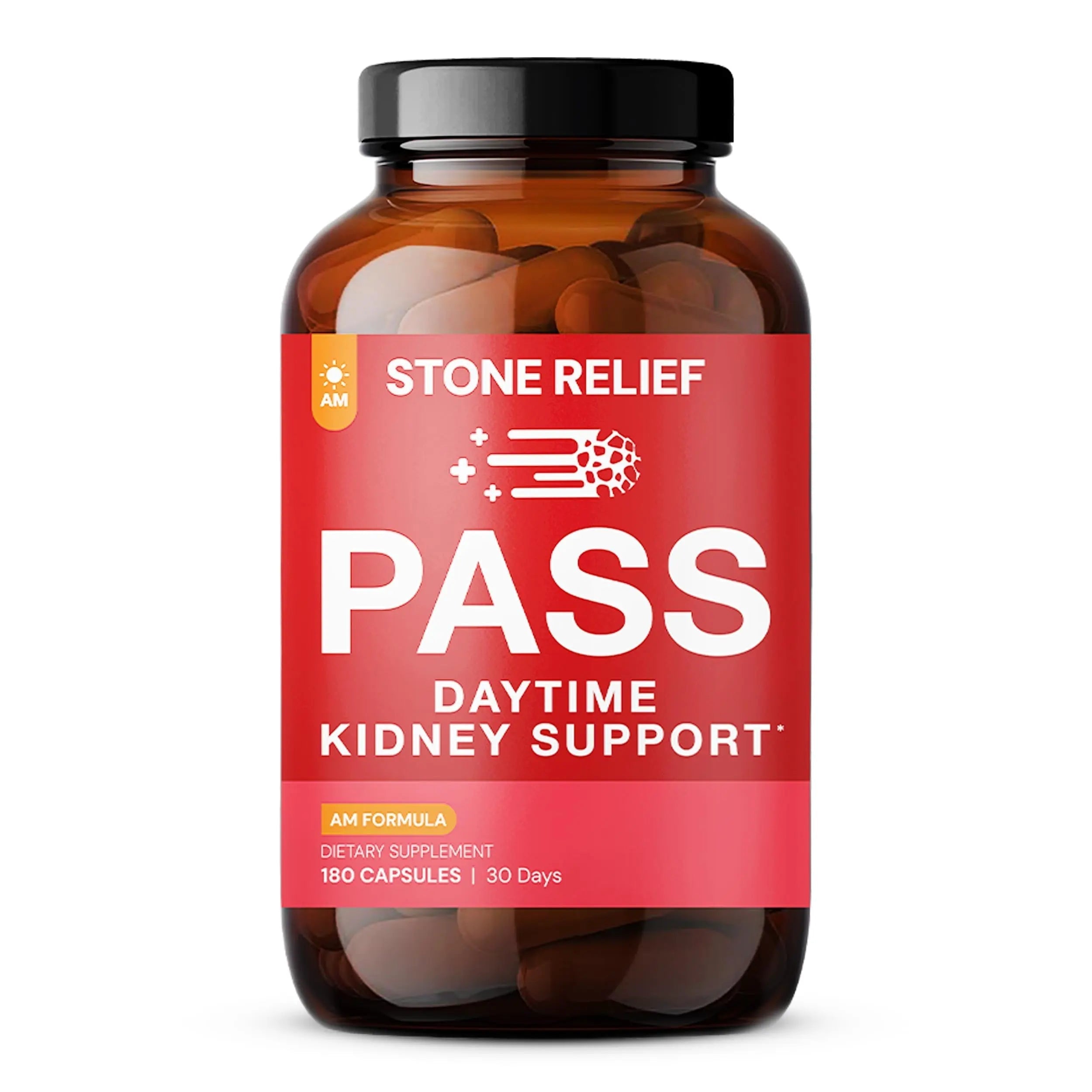 STONE RELIEF Daytime Herbal Kidney Support for Urinary Flow & Comfort | Chanca Piedra Formula – 180 Capsules STONE RELIEF buy supplements canada
