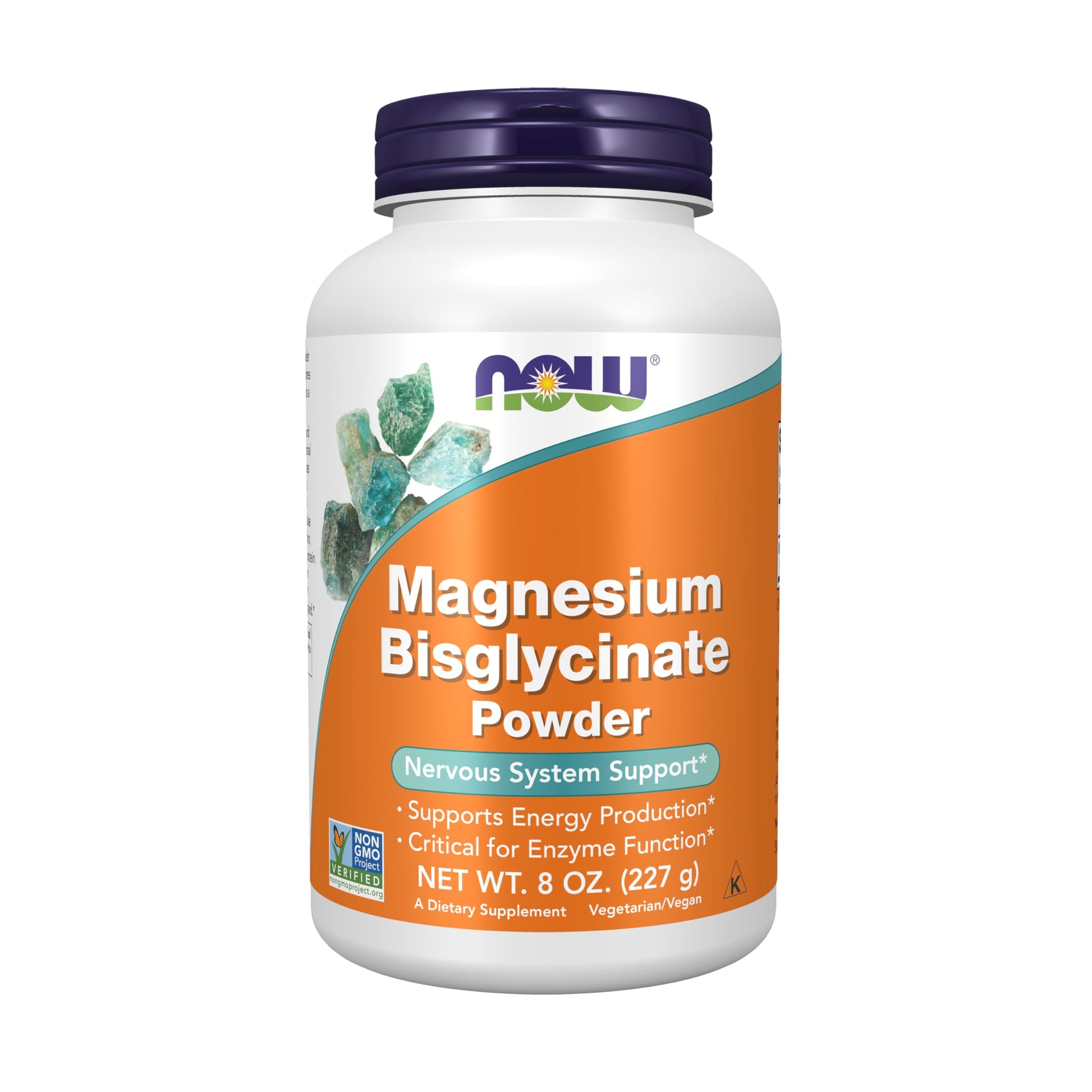 NOW Foods Supplements, Magnesium Bisglycinate Powder, Enzyme Function*, Nervous System Support*, 8-Ounce NOW Foods buy supplements canada
