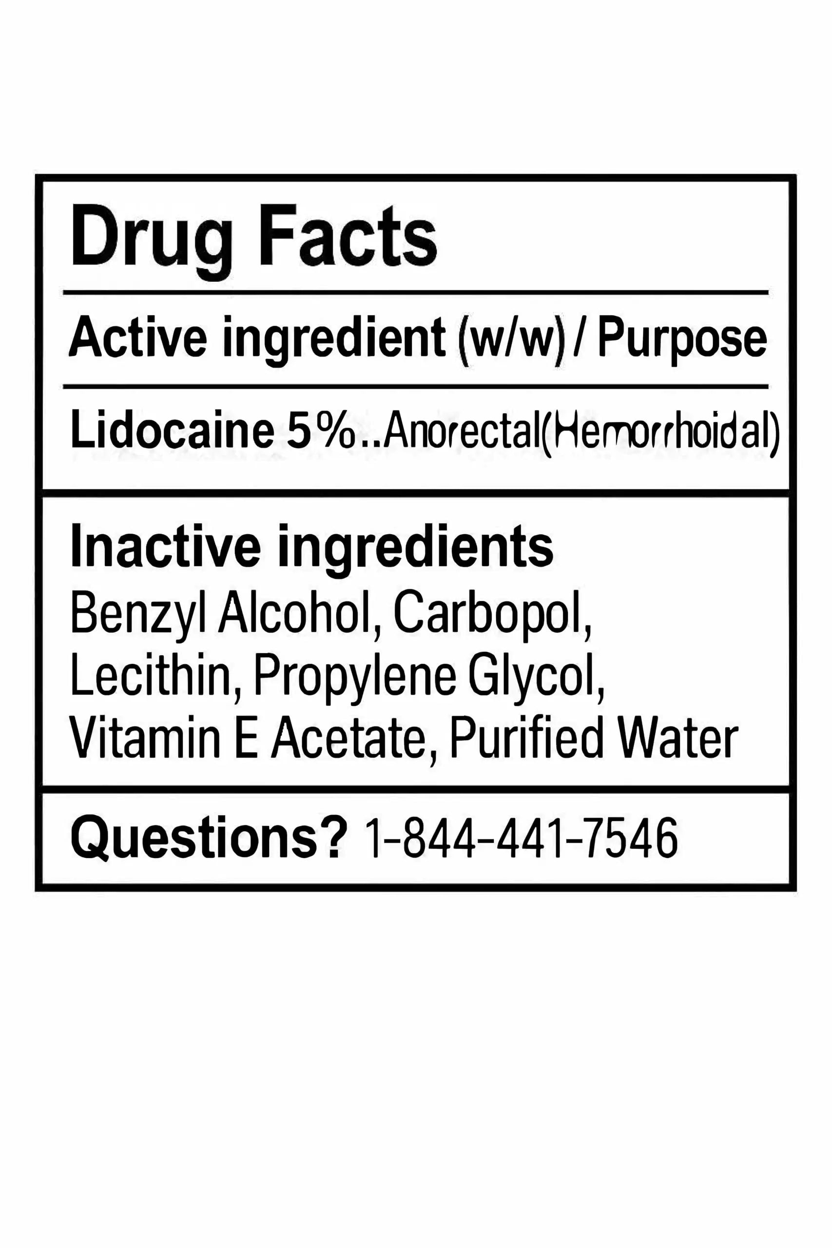 Zensa Numbing Cream 5% Lidocaine – Maximum Strength Topical Anesthetic with Vitamin E for Pain Relief from Hemorrhoids – Vegan, Cruelty-Free, Water-Based, Physiologic pH for Sensitive Skin – 30g Zensa buy supplements canada