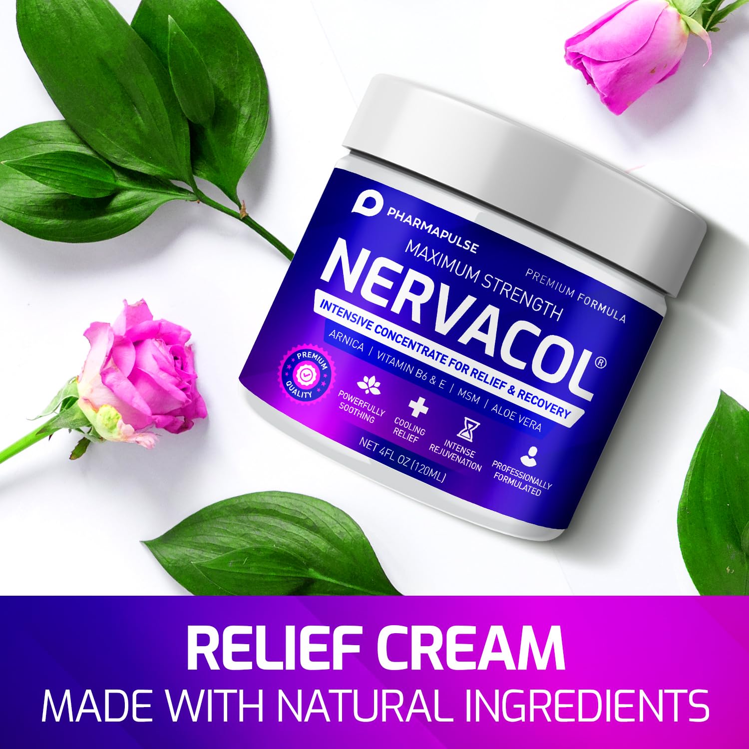 Neuropathy Nerve Therapy & Relief Cream - Maximum Strength Relief Cream for Foot Pharmapulse buy supplements canada