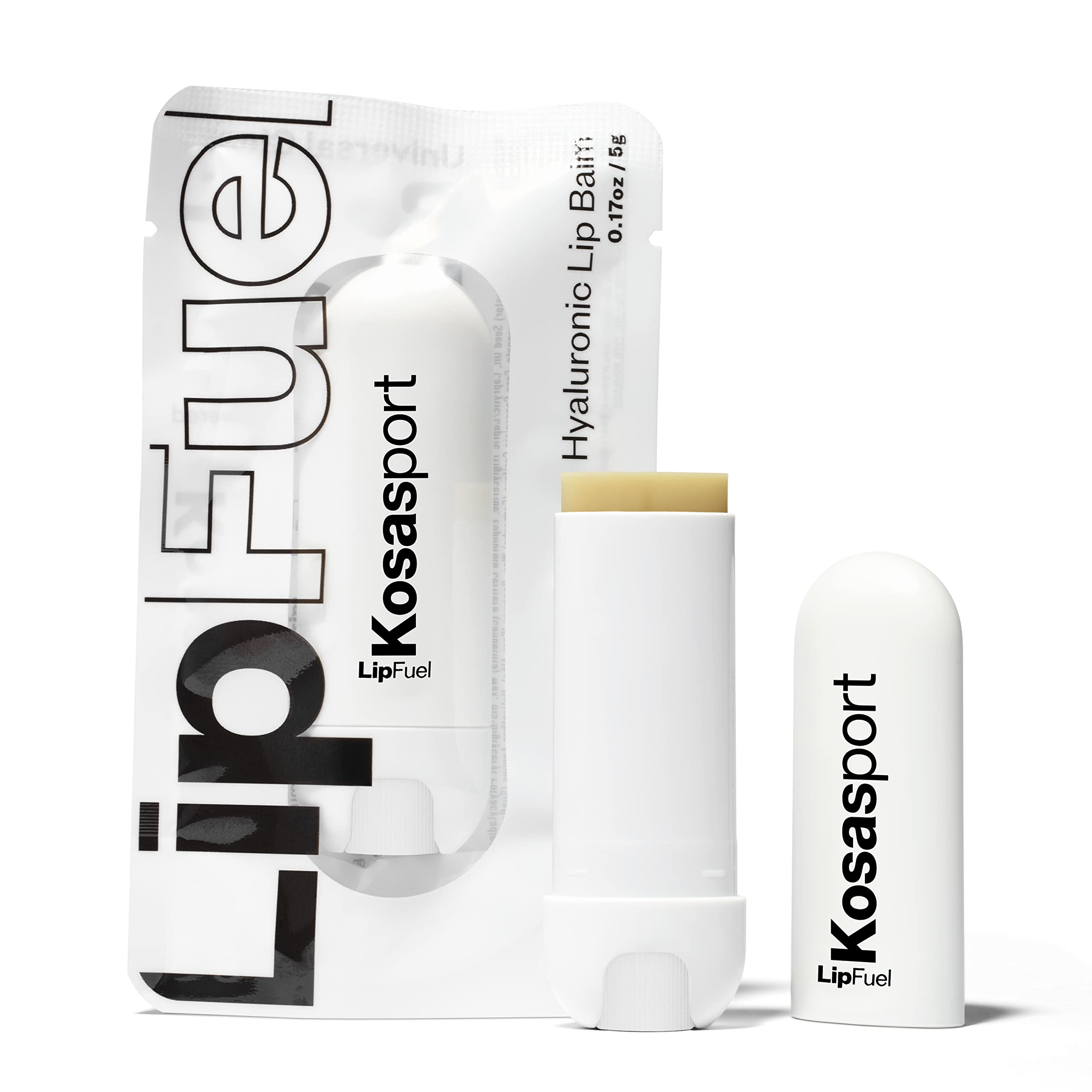 Kosas Lipfuel Hyaluronic Active Sport Lip Balm - Hydrates, Energizes and Protects - Natural Lip Treatment and Care (Baseline) Kosas buy supplements canada