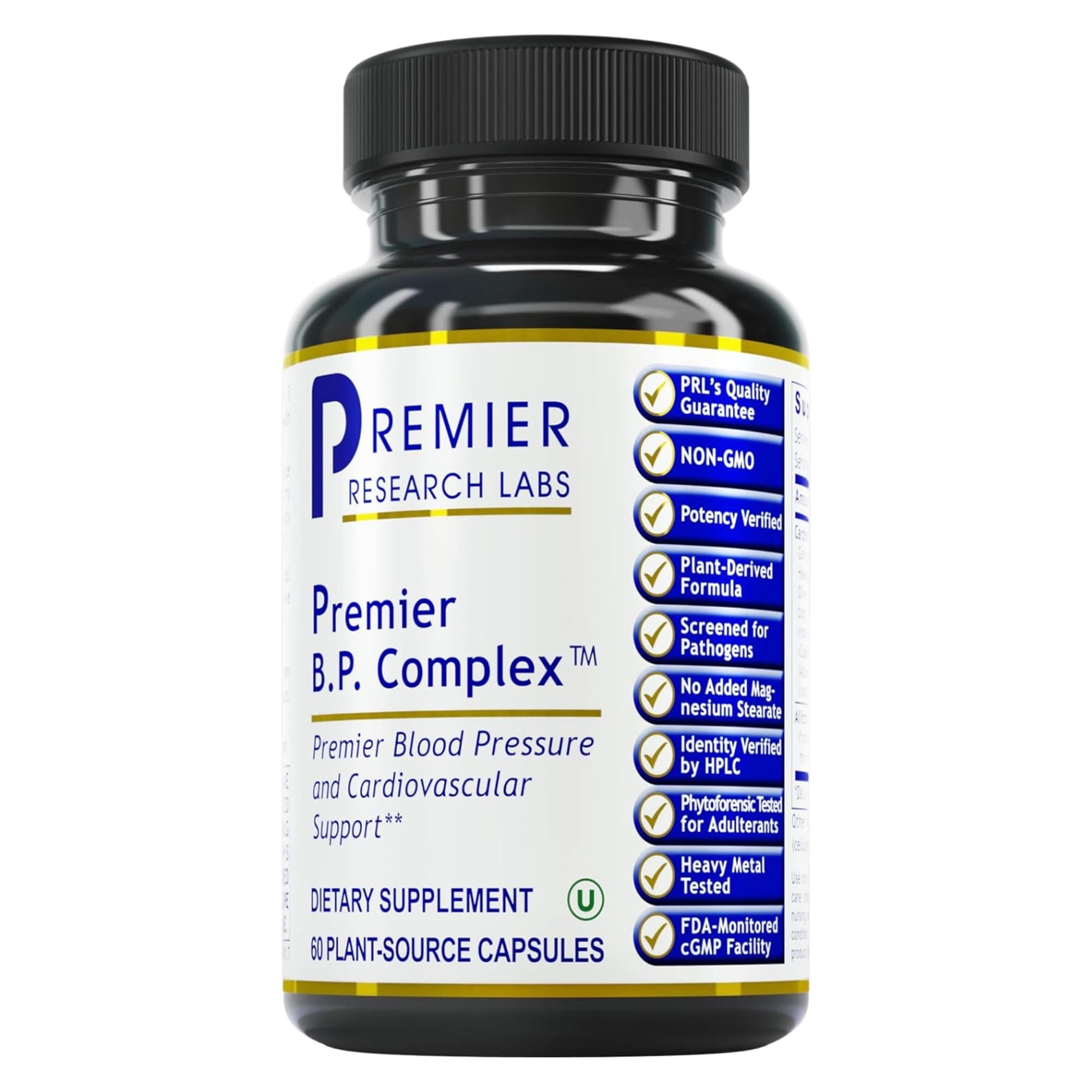 Premier Research Labs Premier BP Complex - Heart Health Supplements, BP Formula, Garlic Allicin Supplement, Natural Herbal BP Support Pills with Reishi & Cayenne Pepper - 60 Vegetarian Capsules Premier Research Labs buy supplements canada