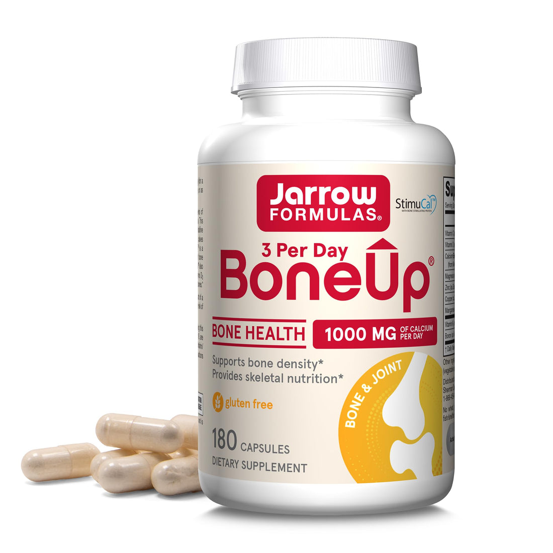 Jarrow Formulas BoneUp Three Per Day for Bone Density and Skeletal Nutrition, Includes Vitamin D3, K2 (as MK-7) and Calcium Jarrow Formulas buy supplements canada