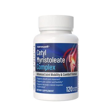 Cetyl Myristoleate Complex, CMO Advanced Joint Mobility & Comfort Formula 120 Capsules NANOWELL buy supplements canada
