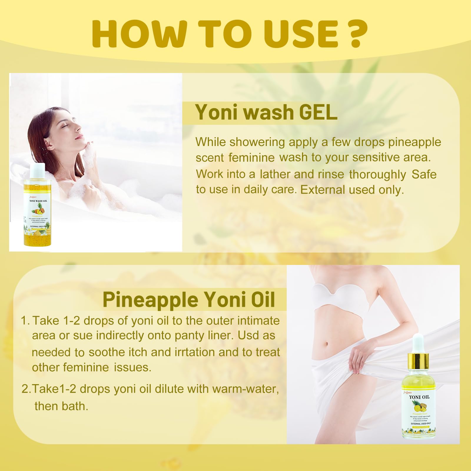 forvirness Natural Yoni Wash Yoni Oil Set, Cleanse - Remove Odor - ph Balance Feminine Wash forvirness buy supplements canada