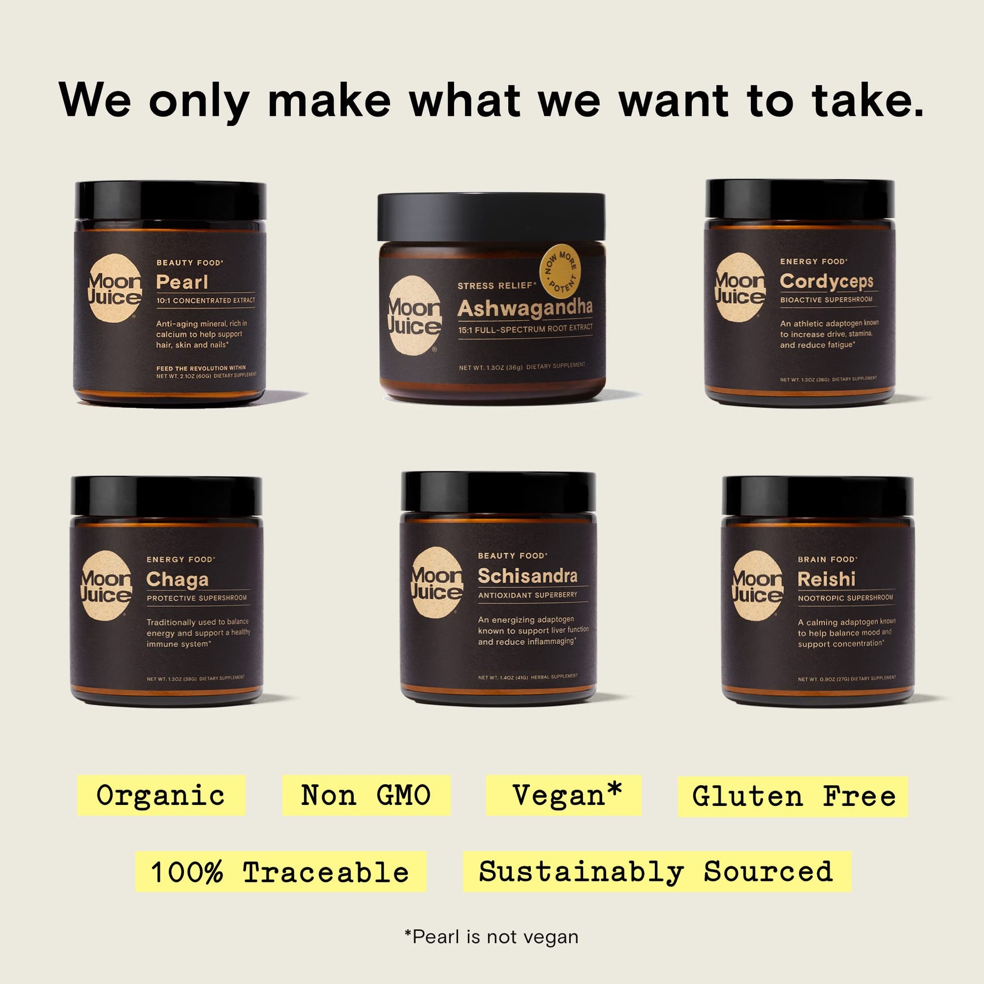 Reishi by Moon Juice - Organic Reishi Mushroom Powder Extract (700mg 1,3 and 1,6 Beta-Glucans per Serving) - Supports Mood, Concentration & Healthy Immune System - Vegan, Non-GMO (1.3oz) Moon Juice buy supplements canada