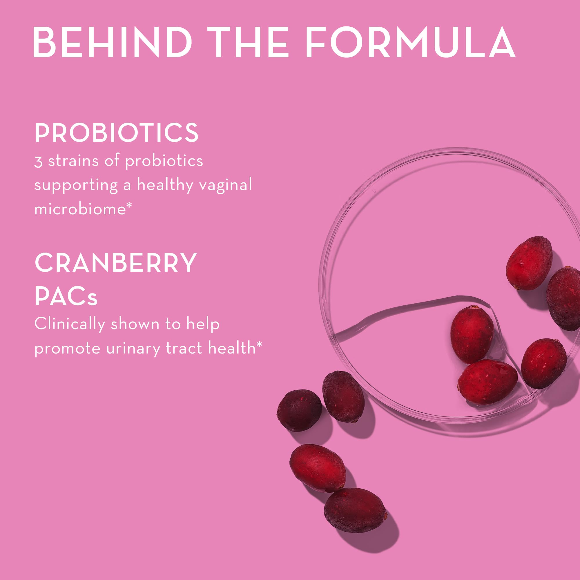 HUM Private Party Pills - Vaginal Probiotics for Women's Ph Balance with Cranberry HUM buy supplements canada