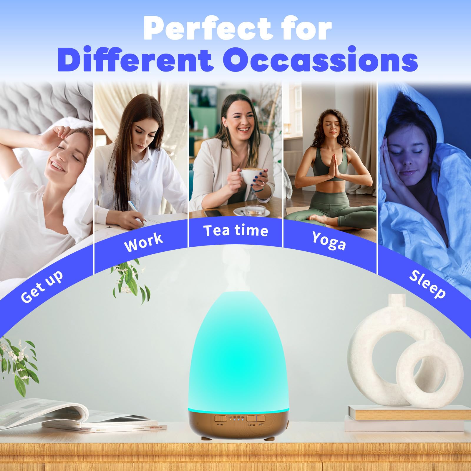 200ml Essential Oil Diffuser, Aromatherapy Diffuser,Enhanced Essential Oil Diffuser, Cool Mist Humidifier Lovegerger buy supplements canada