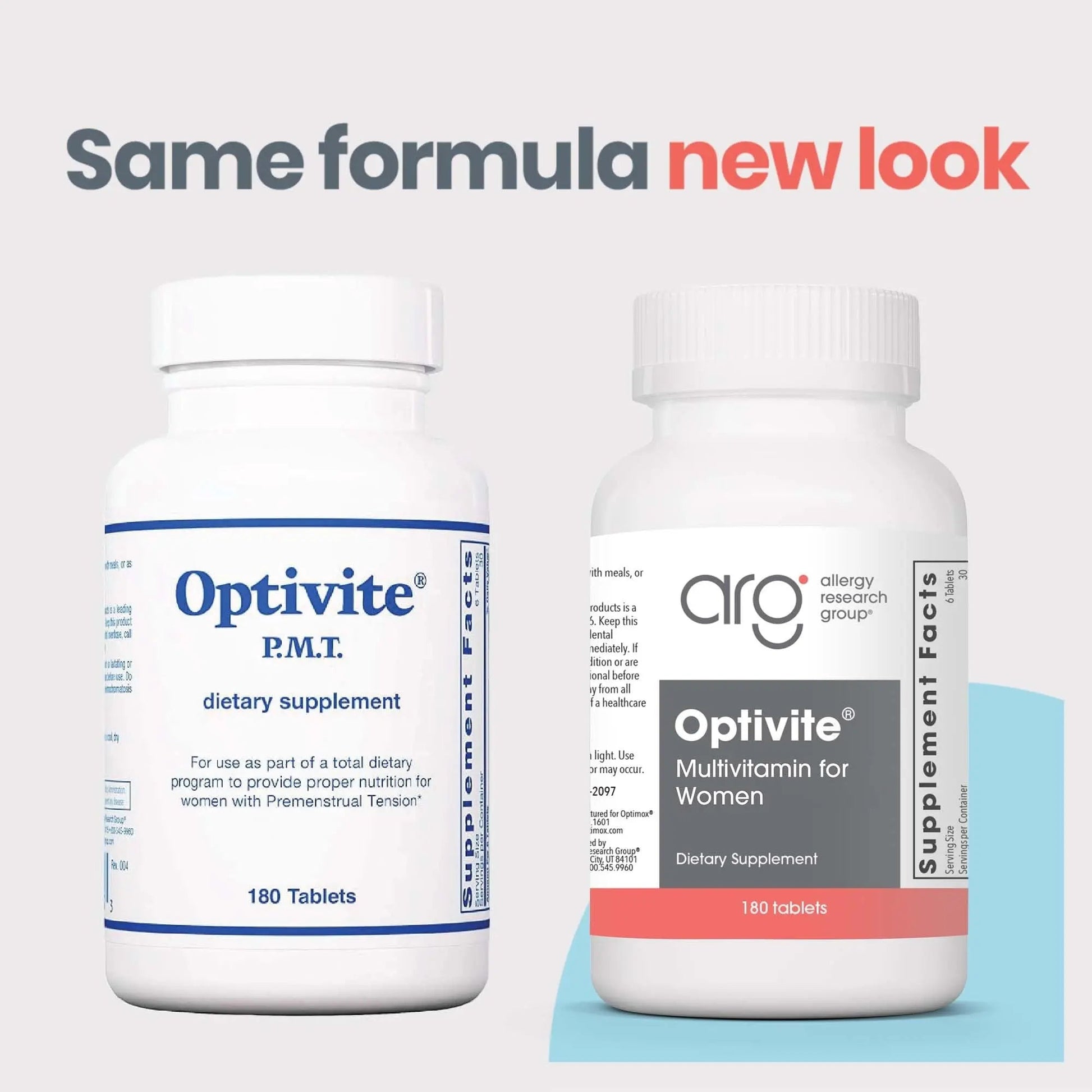 Optimox Optivite - PMS Support Supplement for Women, Period Multivitamin for Hormone Balance with Vitamin B6 & Iron, Hormone Support Vitamin - 180 Tablets Optimox buy supplements canada