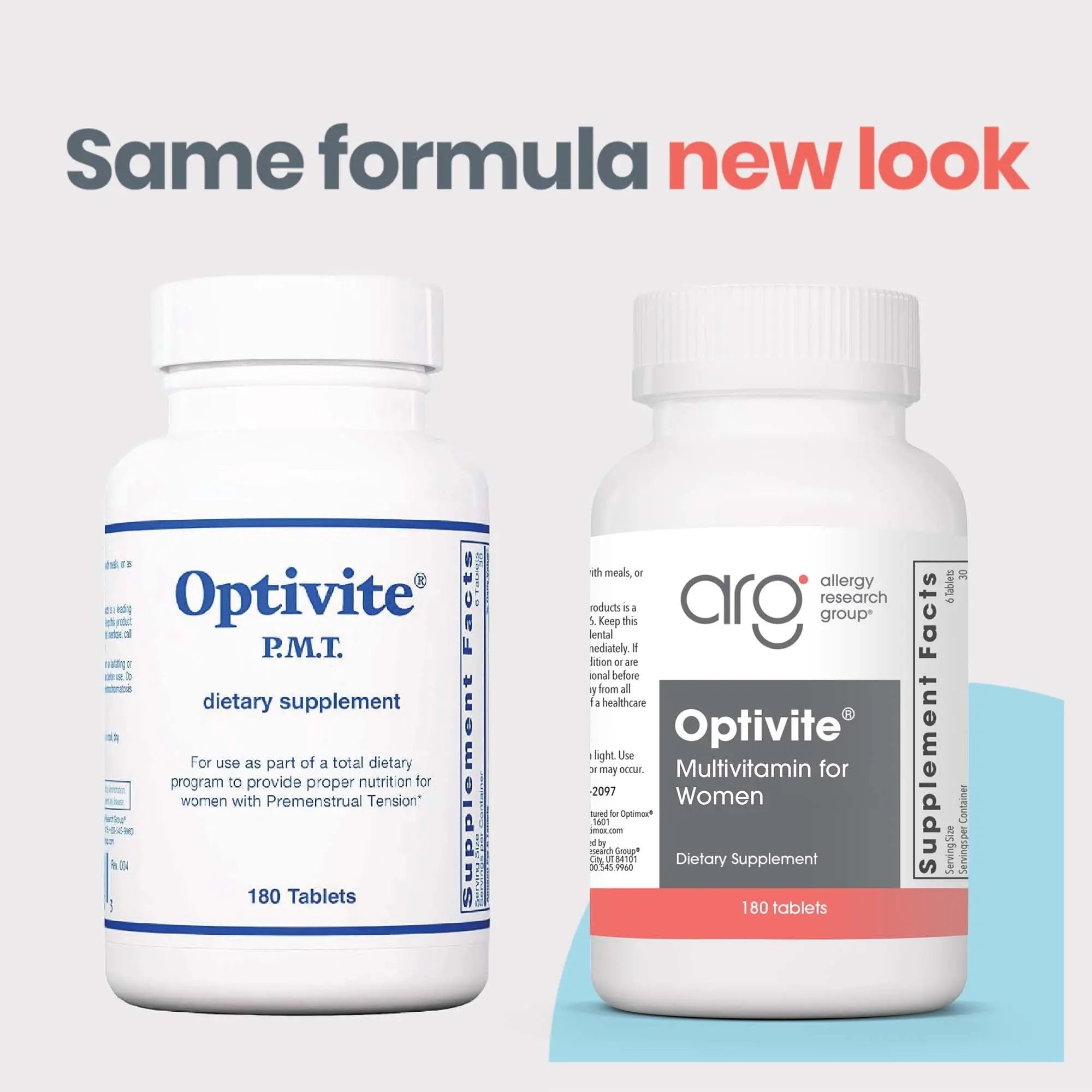 Optimox Optivite - PMS Support Supplement for Women, Period Multivitamin for Hormone Balance with Vitamin B6 & Iron, Hormone Support Vitamin - 180 Tablets Optimox buy supplements canada