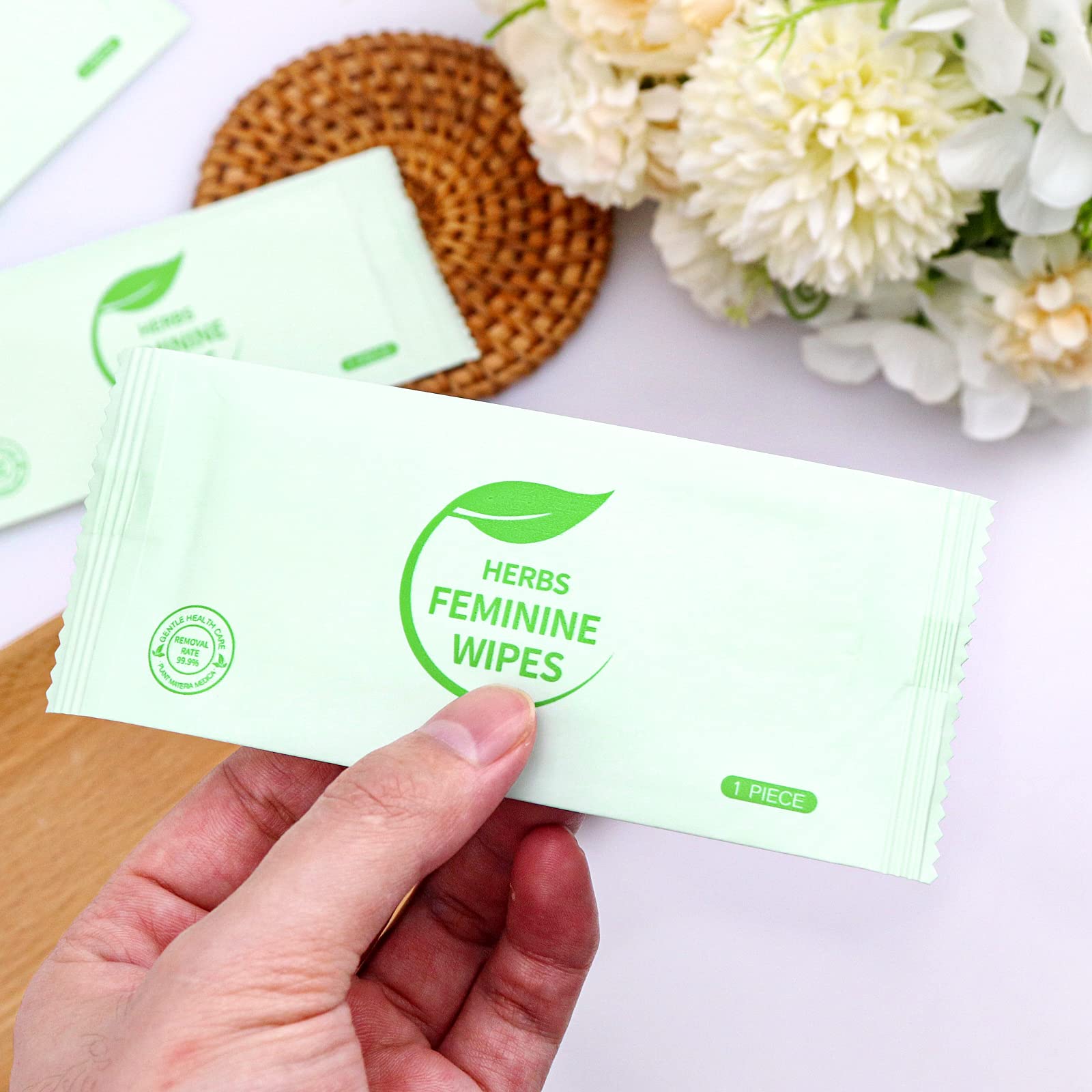Hipruict Travel Feminine Hygiene Wipes,50 Count Intimate Wipes Feminine Care,Ph Balanced Hipruict buy supplements canada