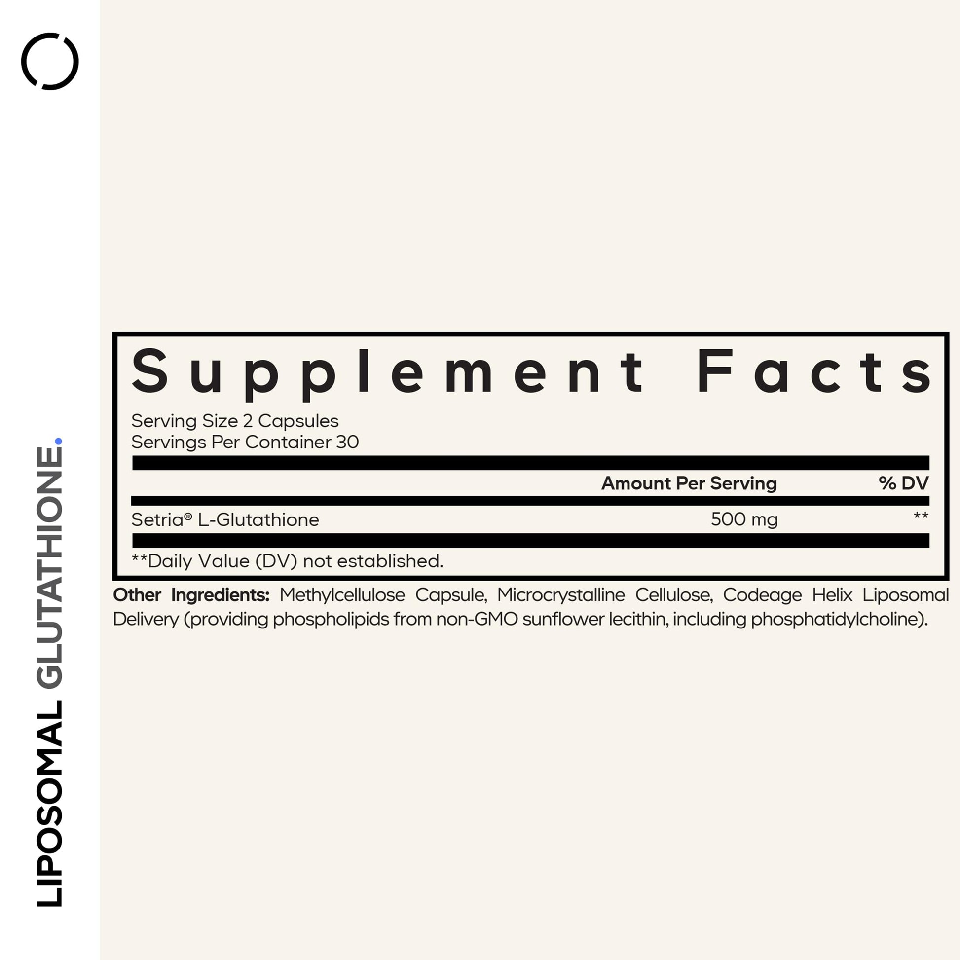 Codeage Liposomal Glutathione Supplement - Pure Reduced Setria L-Glutathione, Liposomal Delivery, Phospholipid Complex - Encapsulated Glutathione Powder Pills Codeage buy supplements canada