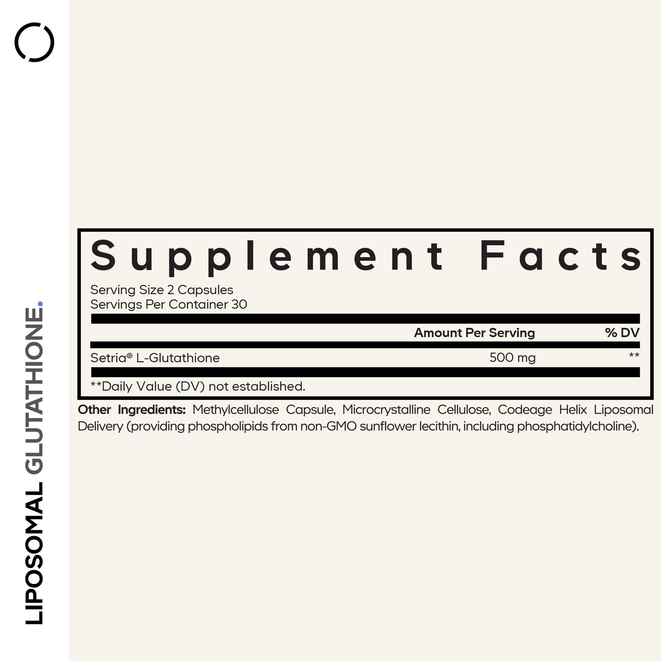 Codeage Liposomal Glutathione Supplement - Pure Reduced Setria L-Glutathione, Liposomal Delivery, Phospholipid Complex - Encapsulated Glutathione Powder Pills Codeage buy supplements canada